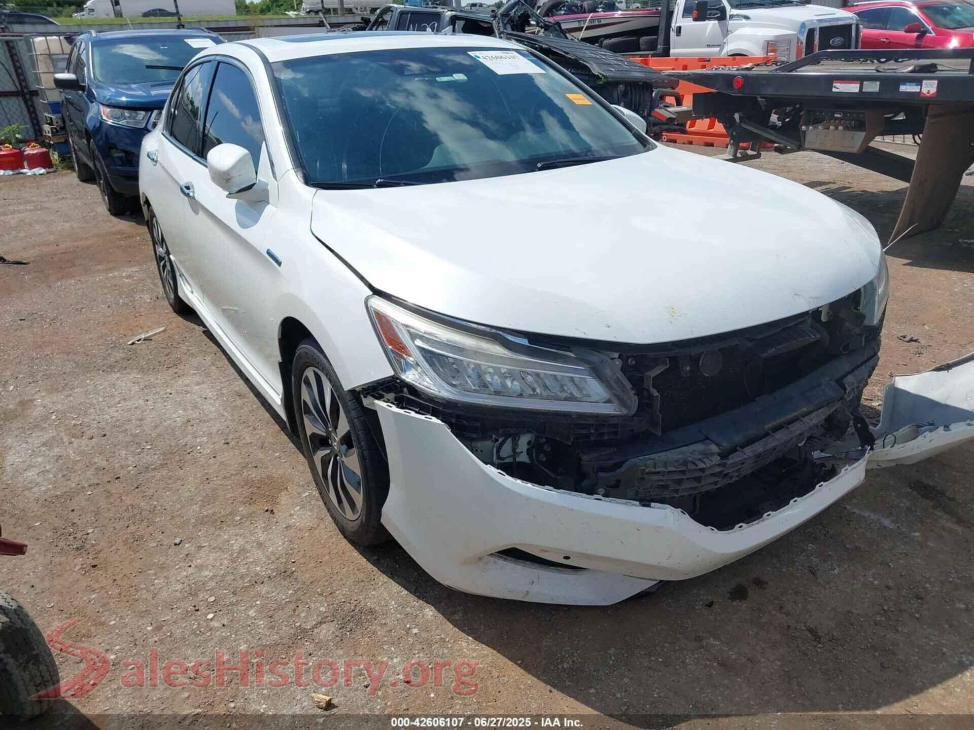 2017 HONDA ACCORD HYBRID — VIN JHMCR6F72HC027123