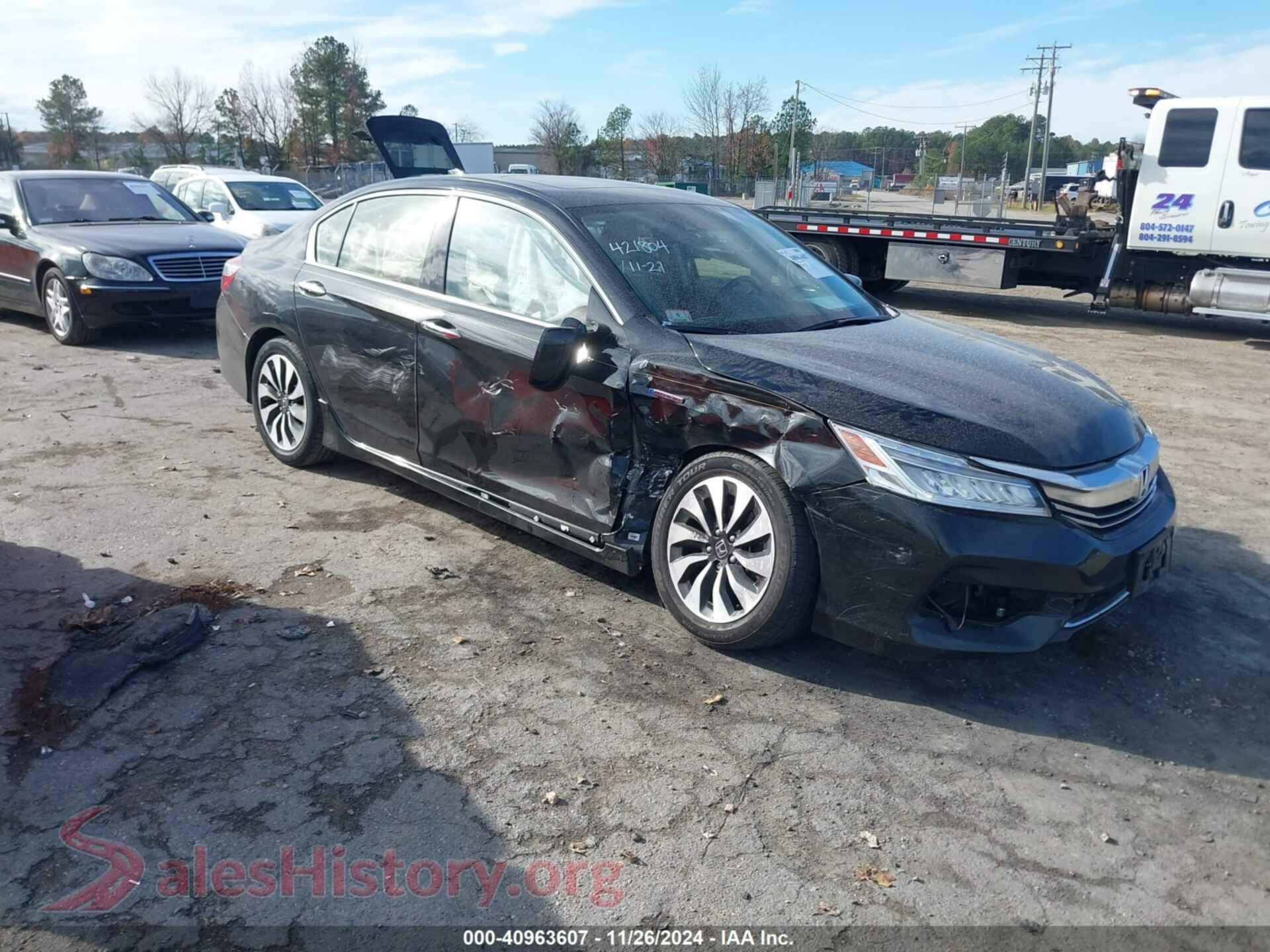 2017 HONDA ACCORD HYBRID — VIN JHMCR6F73HC026952