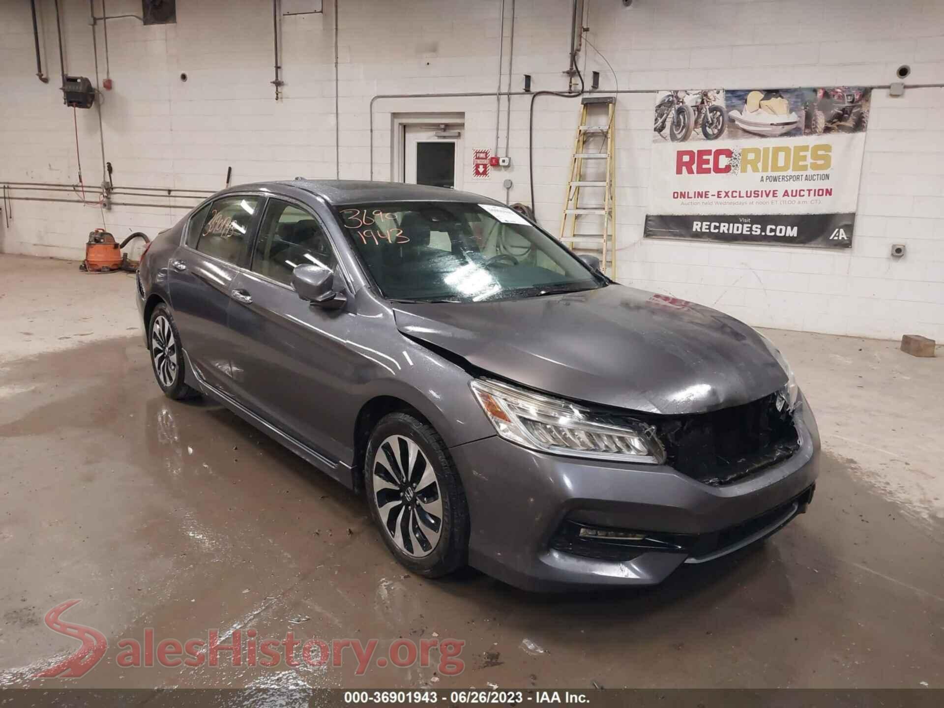 2017 HONDA ACCORD HYBRID — VIN JHMCR6F7XHC029279