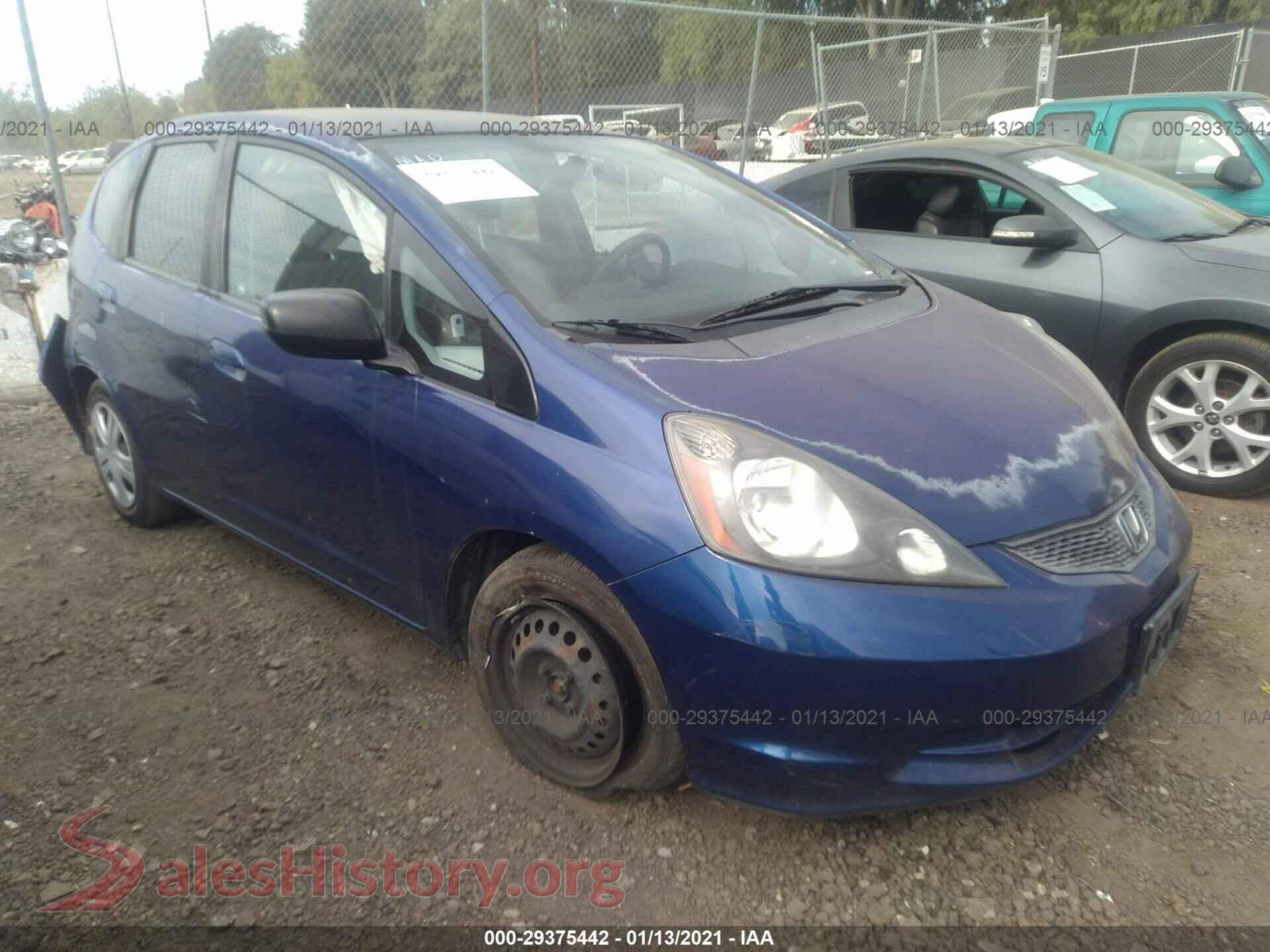 2010 HONDA FIT — VIN JHMGE8H28AS011997