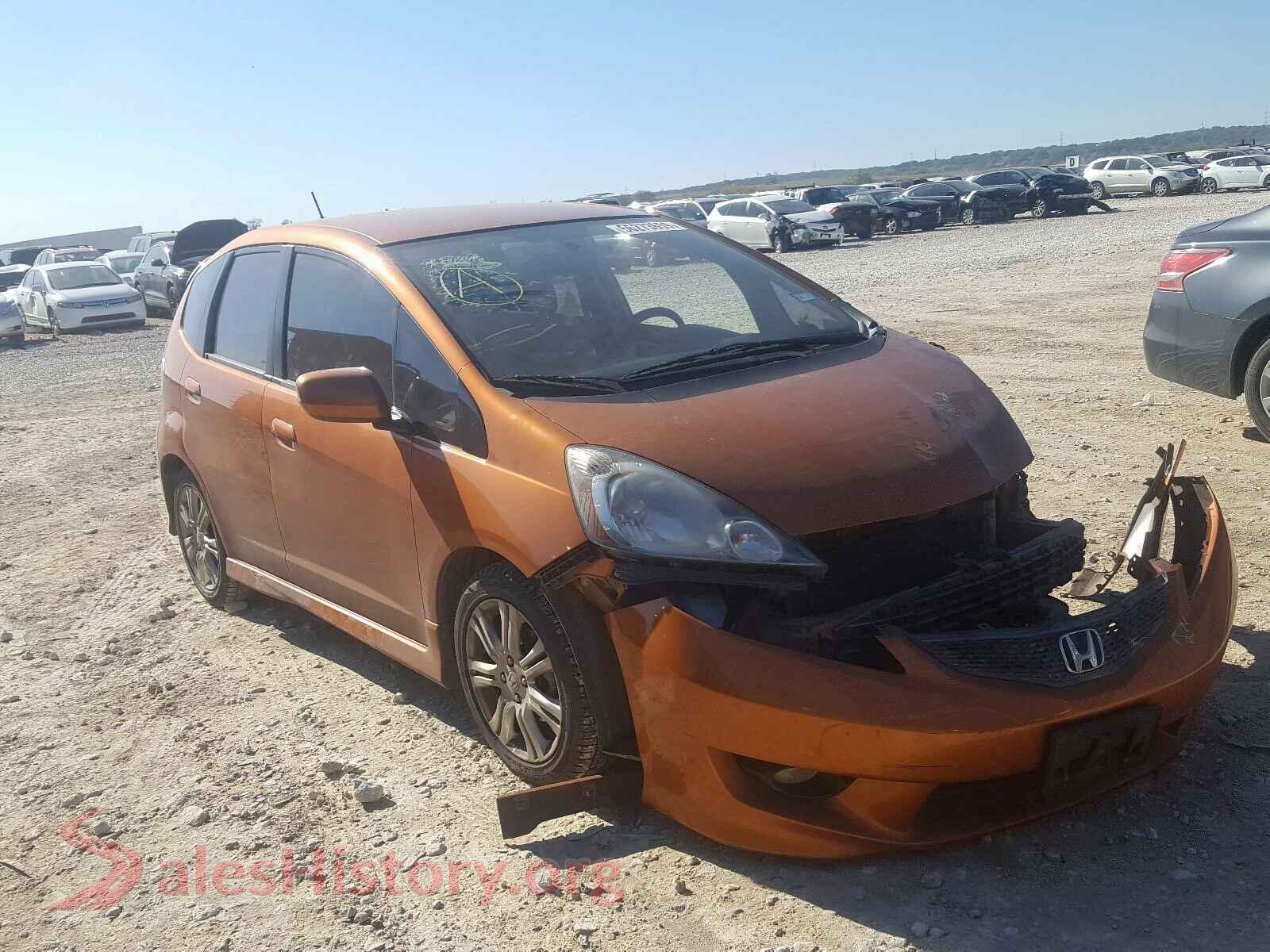 2010 HONDA FIT SPORT — VIN JHMGE8H45AS025504