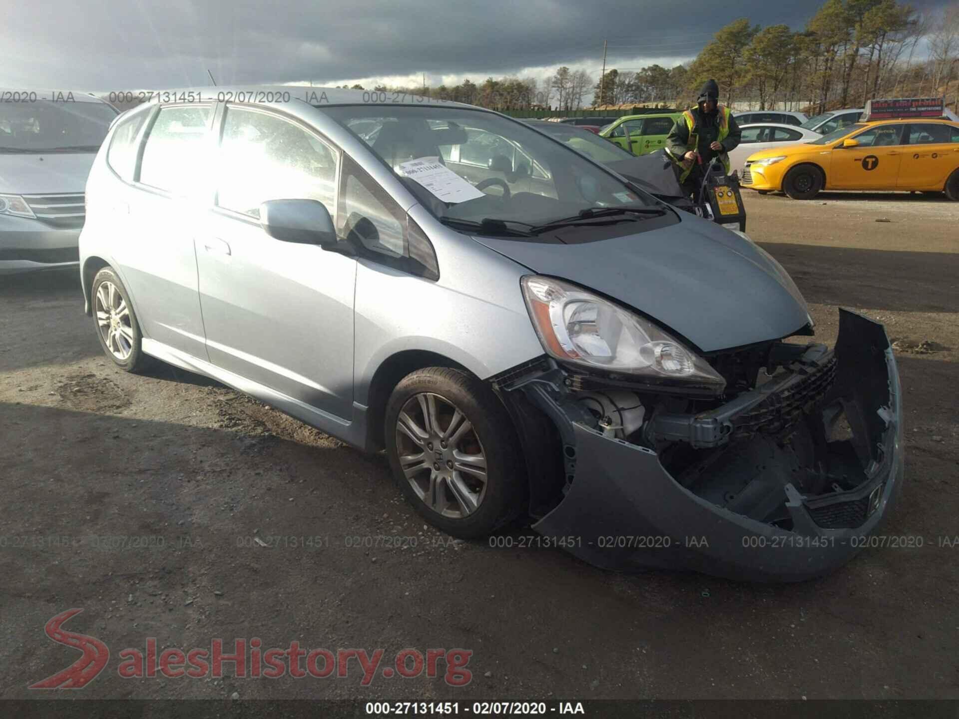 2011 HONDA FIT — VIN JHMGE8H54BC019293