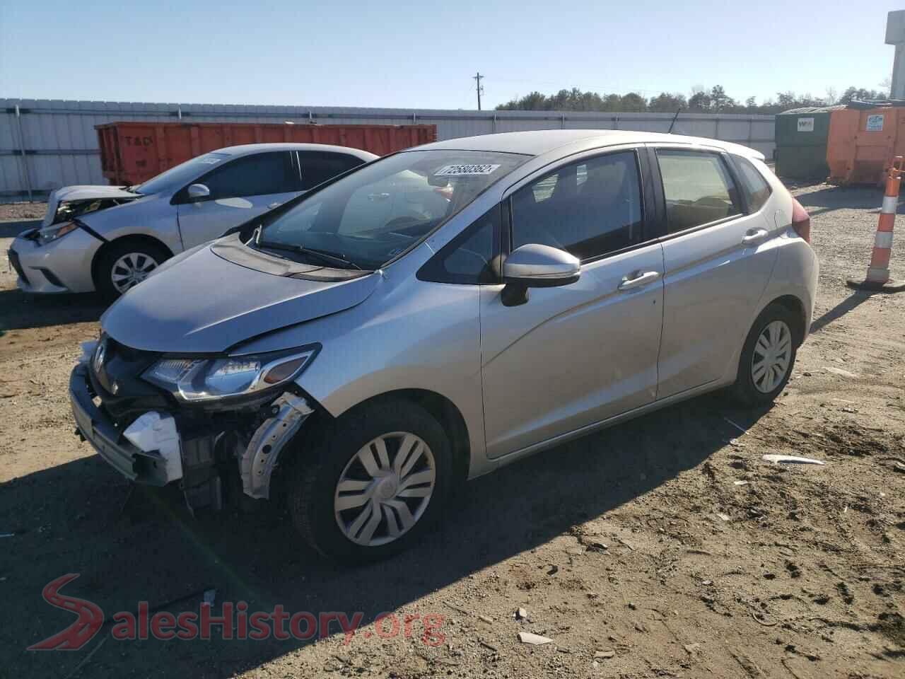 2016 HONDA FIT — VIN JHMGK5H52GX014097