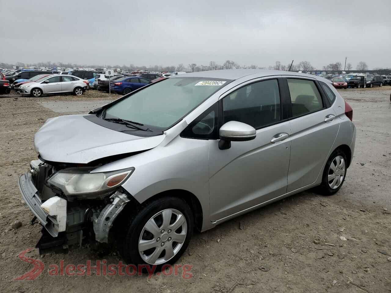 2016 HONDA FIT — VIN JHMGK5H57GX018579