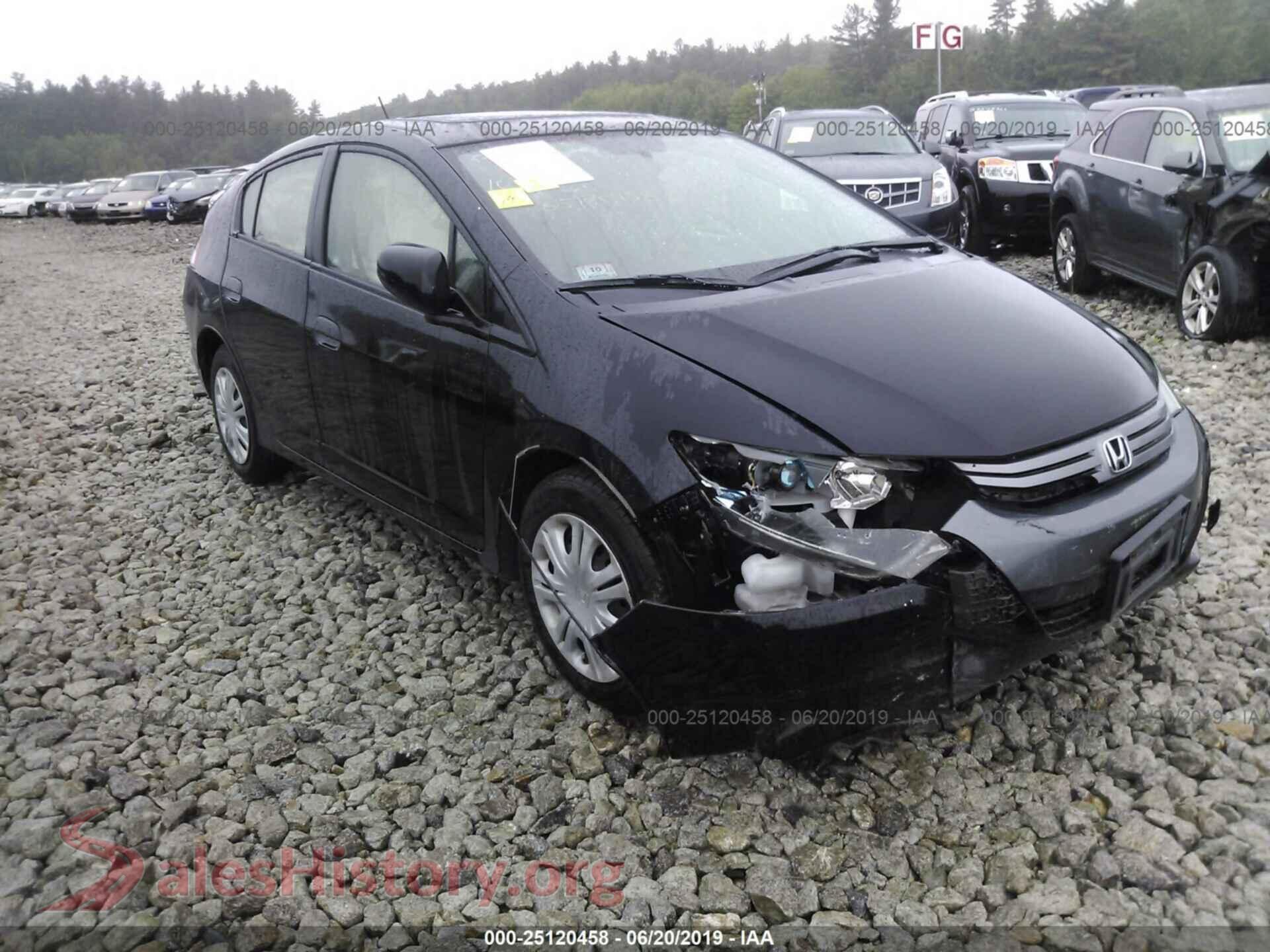 2011 HONDA INSIGHT — VIN JHMZE2H37BS012915
