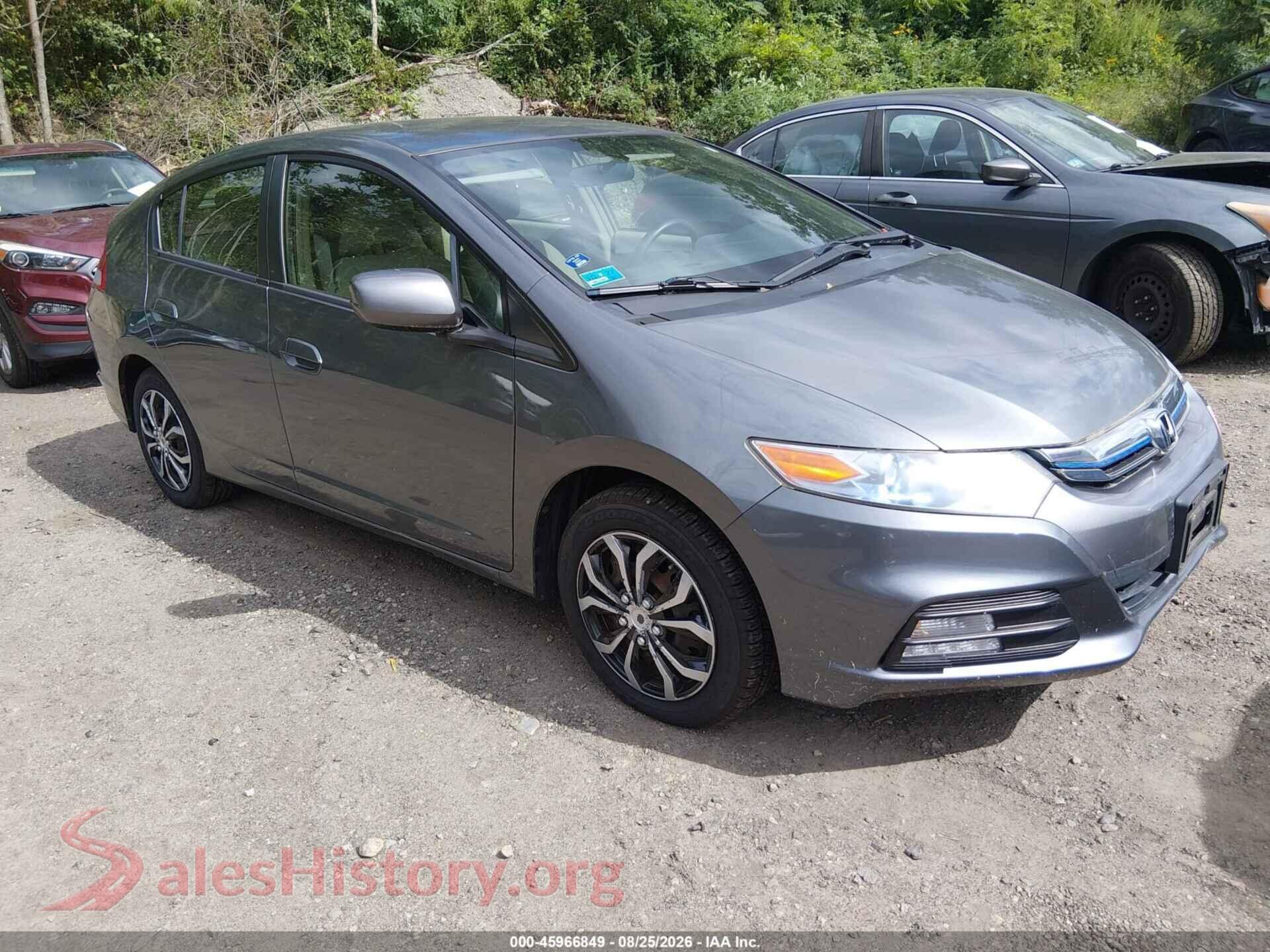 2012 HONDA INSIGHT — VIN JHMZE2H58CS006544