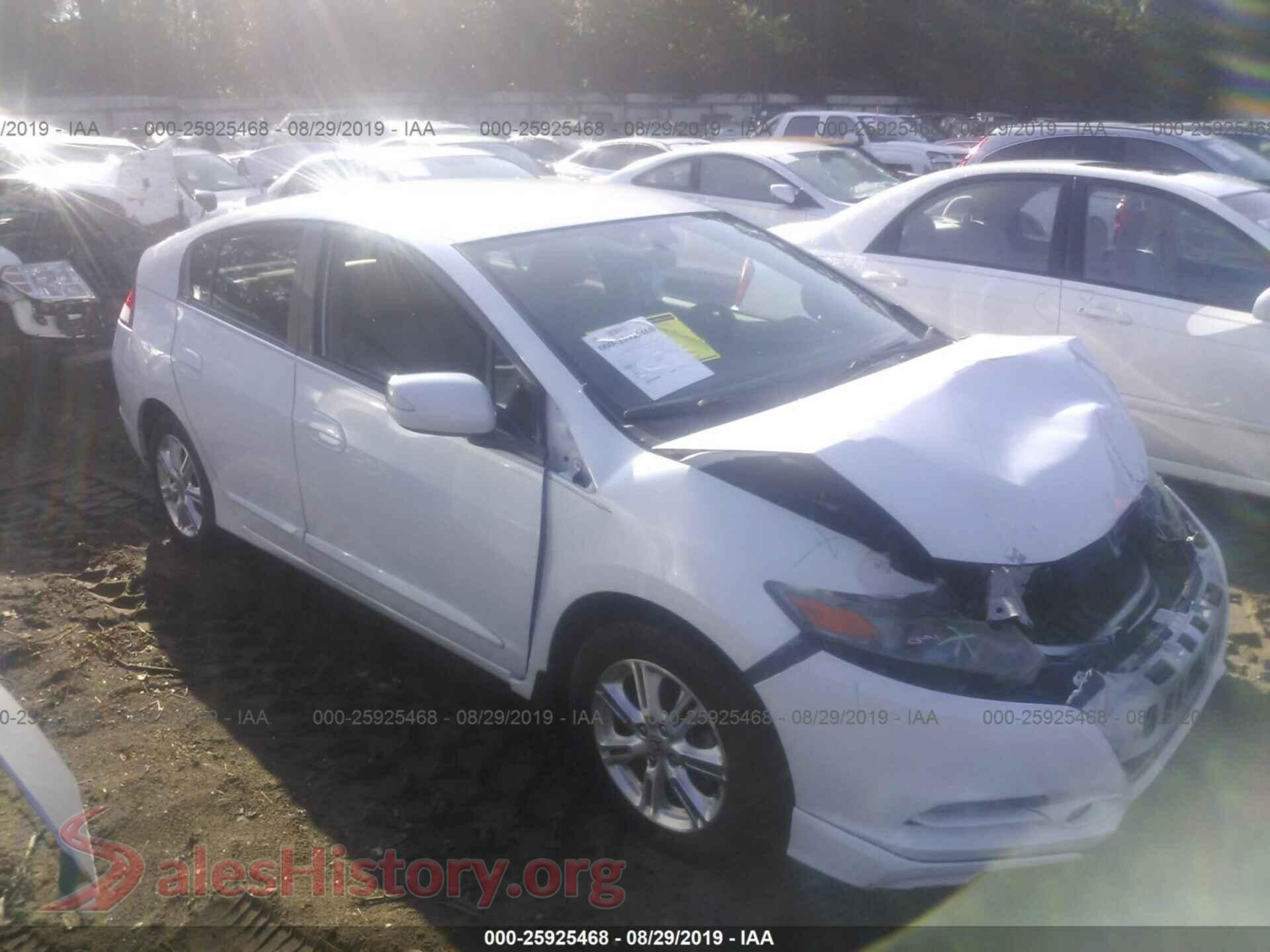 2010 HONDA INSIGHT — VIN JHMZE2H75AS016592
