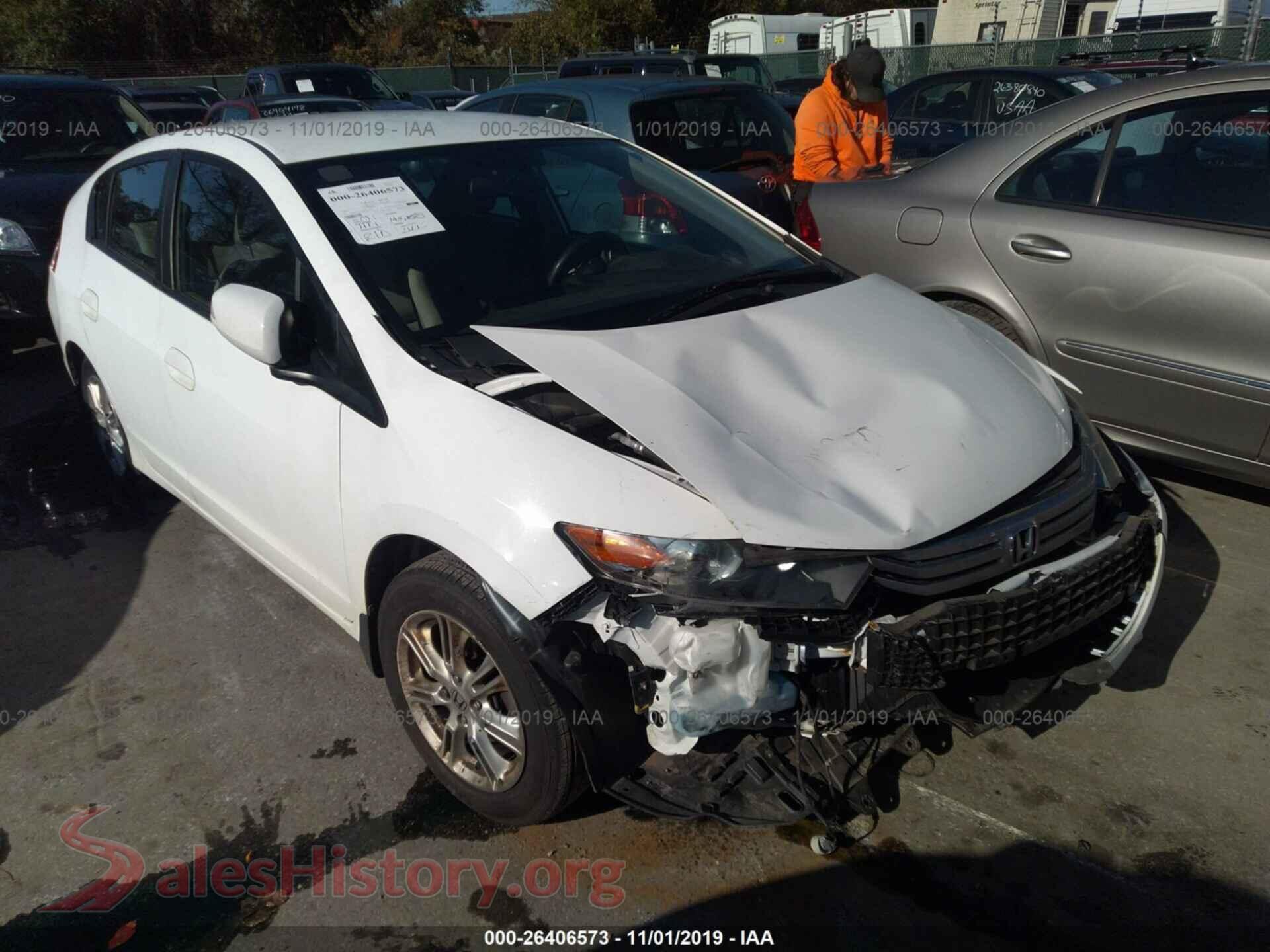 2011 HONDA INSIGHT — VIN JHMZE2H78BS006821