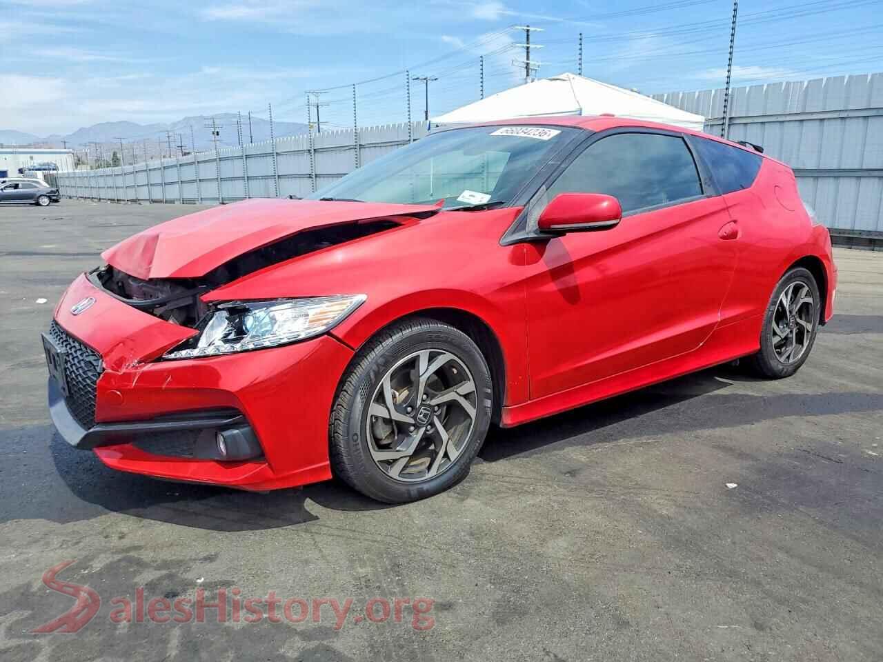 2016 HONDA CR-Z — VIN JHMZF1D61GS000712