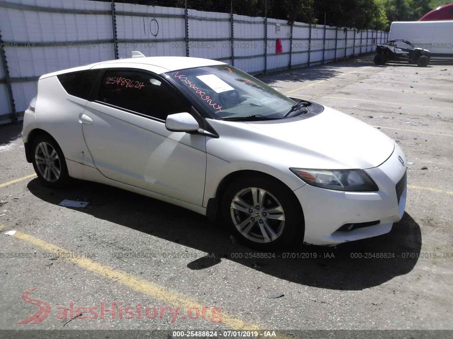 2011 HONDA CR-Z — VIN JHMZF1D66BS003937