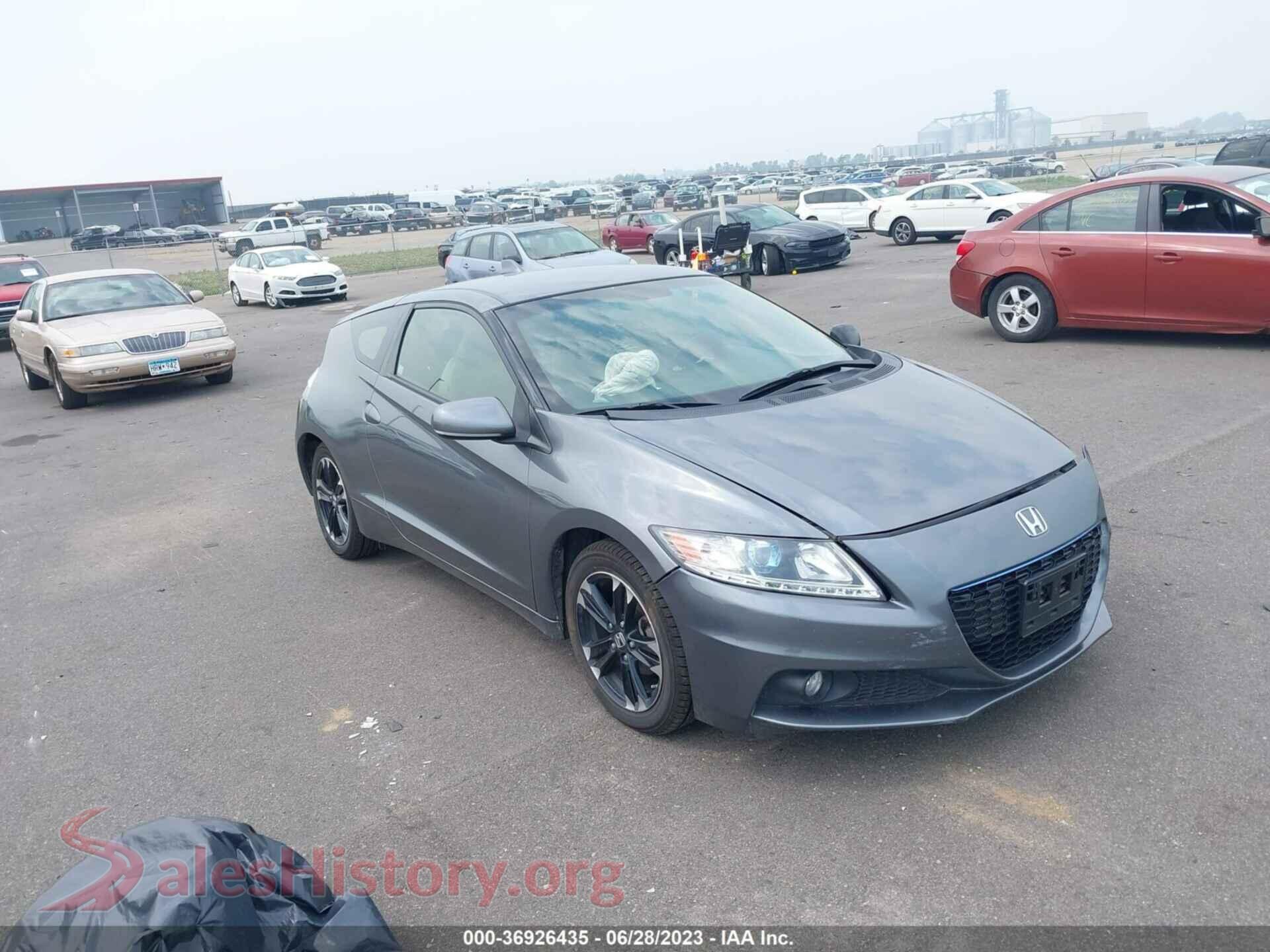 2015 HONDA CR-Z — VIN JHMZF1D6XFS001873