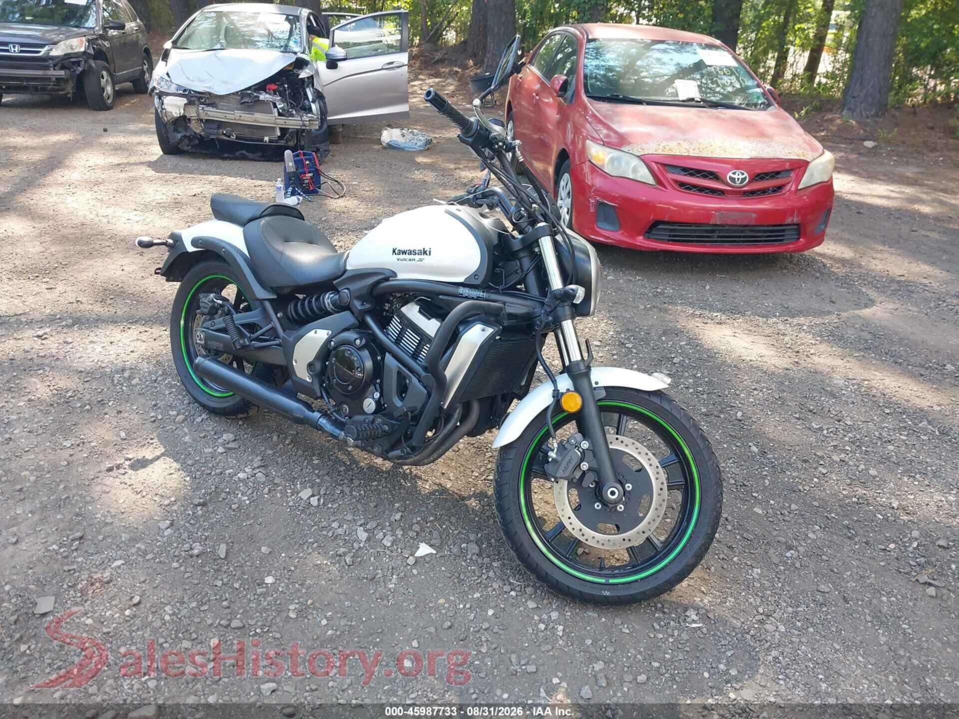 2015 KAWASAKI EN650 — VIN JKAENEA12FDA00267