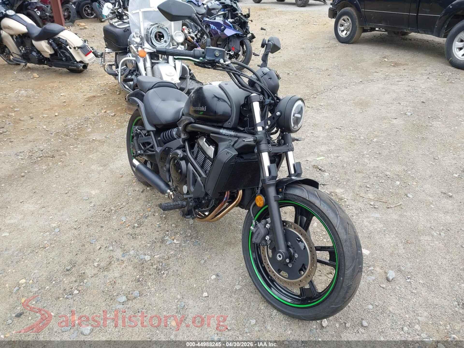 2015 KAWASAKI EN650 — VIN JKAENEA13FDA00133