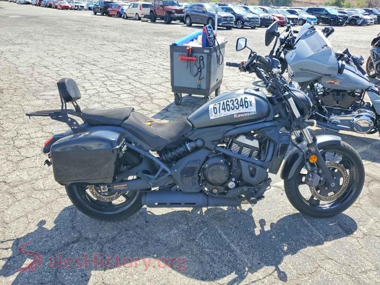 2017 KAWASAKI NINJA 650 — VIN JKAENEC12HDA00883