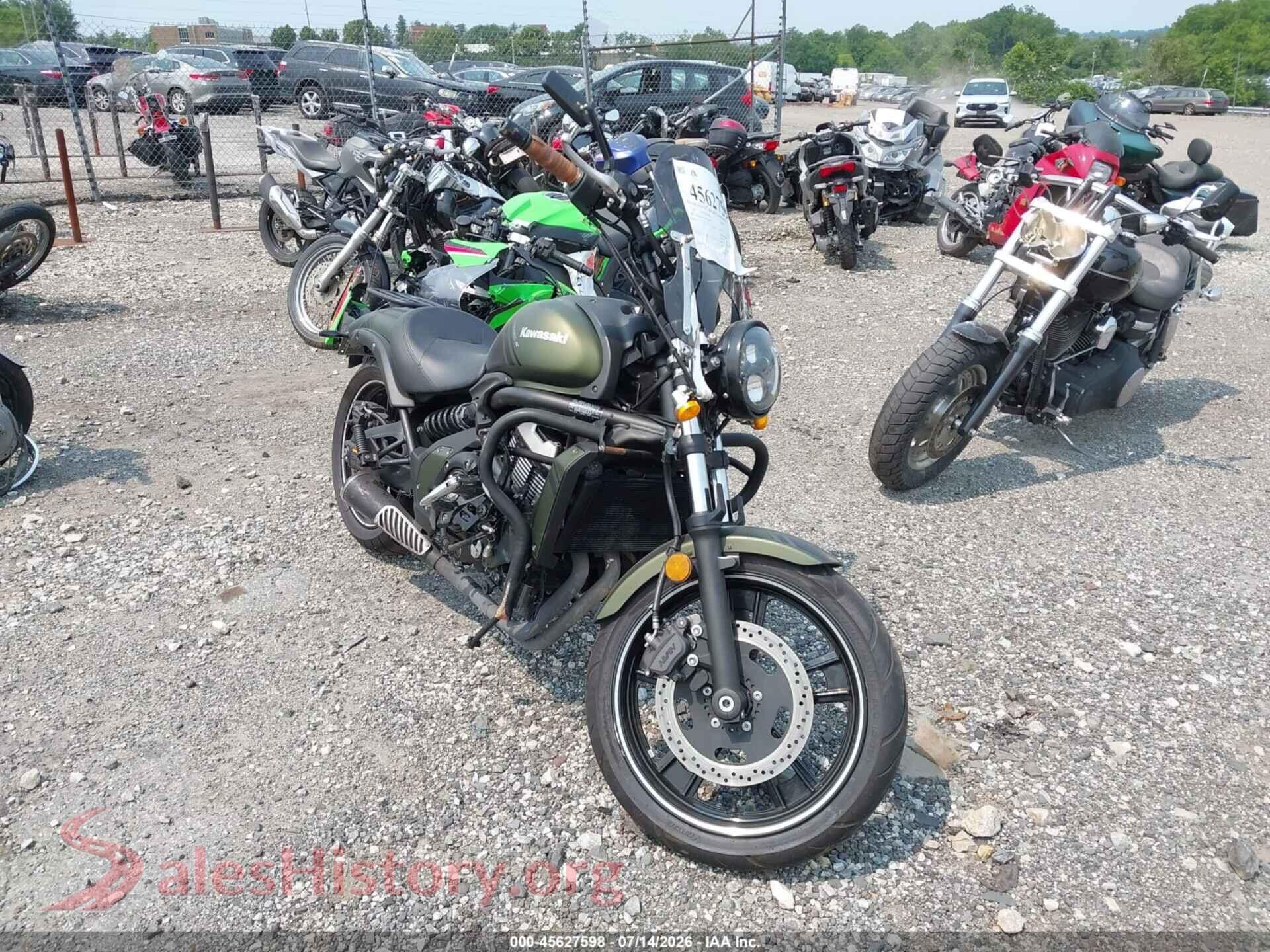 2019 KAWASAKI EN650 — VIN JKAENEC1XKDA02193