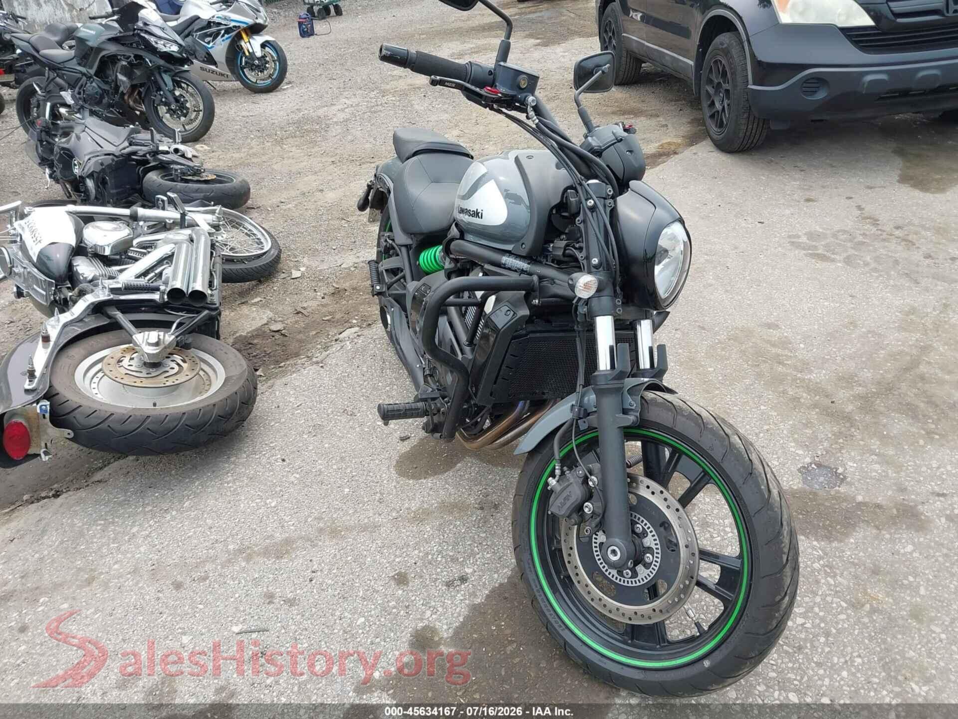 2018 KAWASAKI EN650 — VIN JKAENEE16JDA02347