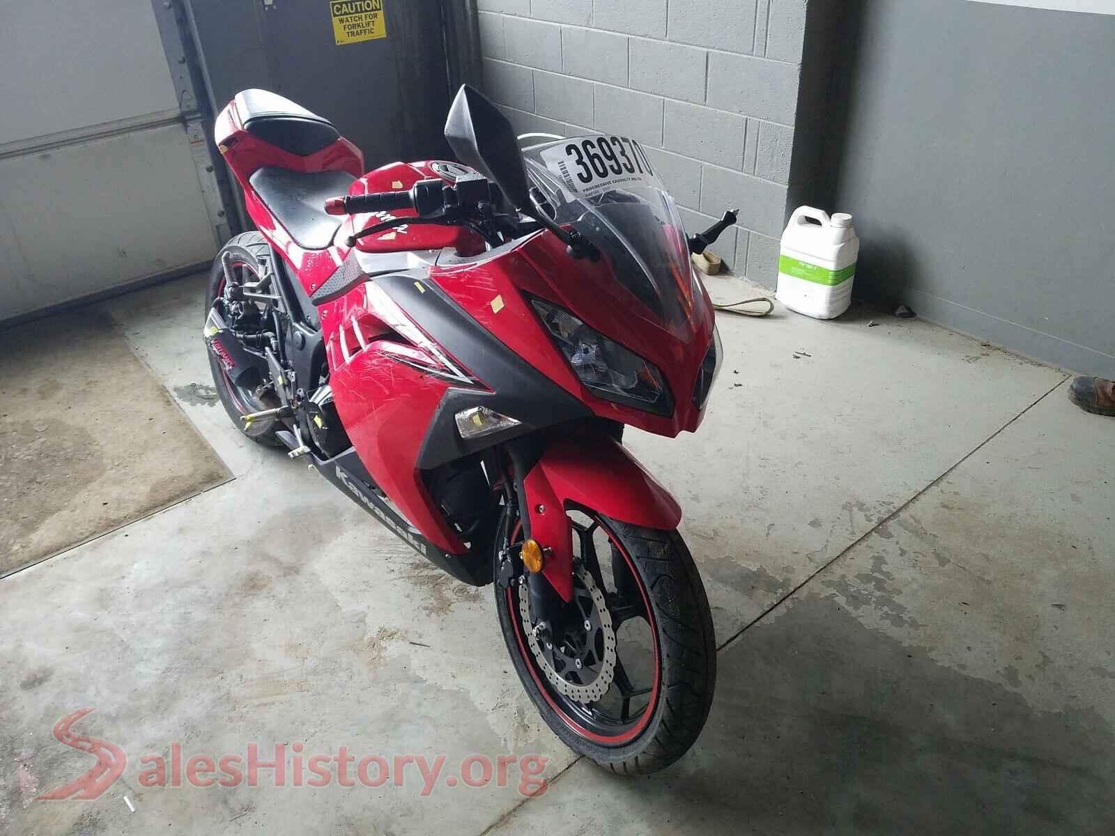 2016 KAWASAKI EX300 A — VIN JKAEX8A19GDA28676
