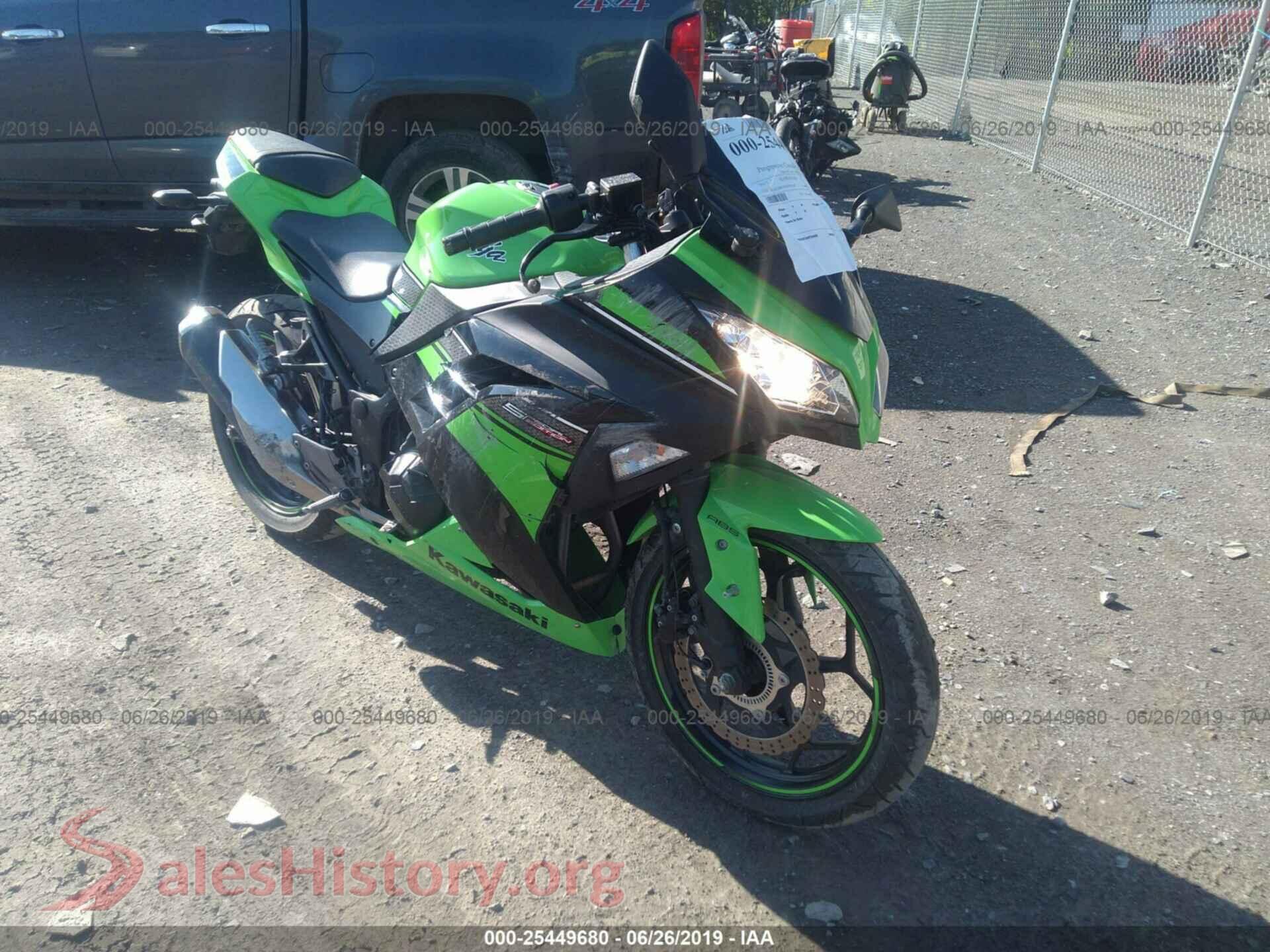 2013 KAWASAKI EX300 — VIN JKAEX8B19DDA05067