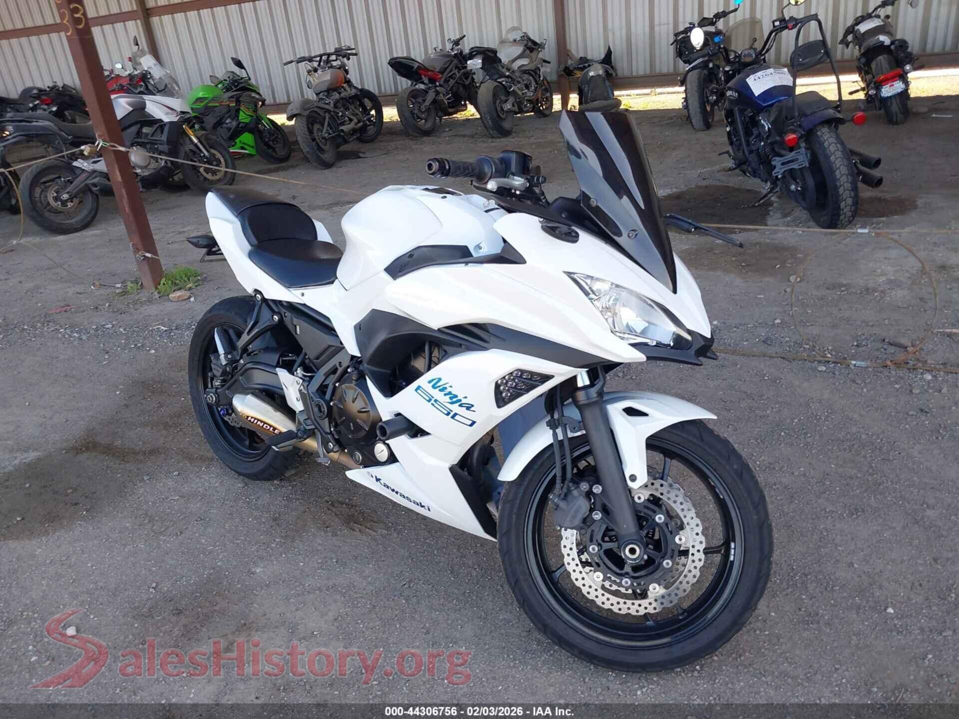 2018 KAWASAKI EX650 — VIN JKAEXEK17JDA28082