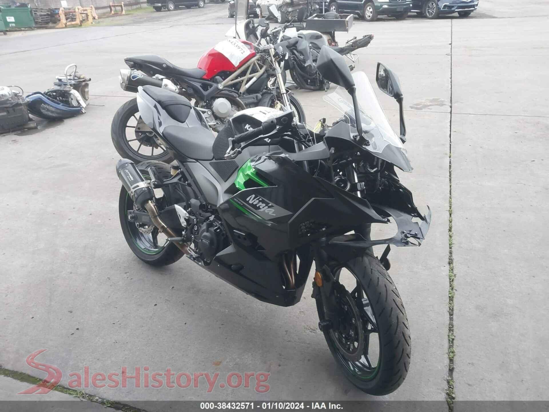 2023 KAWASAKI EX400 — VIN JKAEXKG13PDAS3512