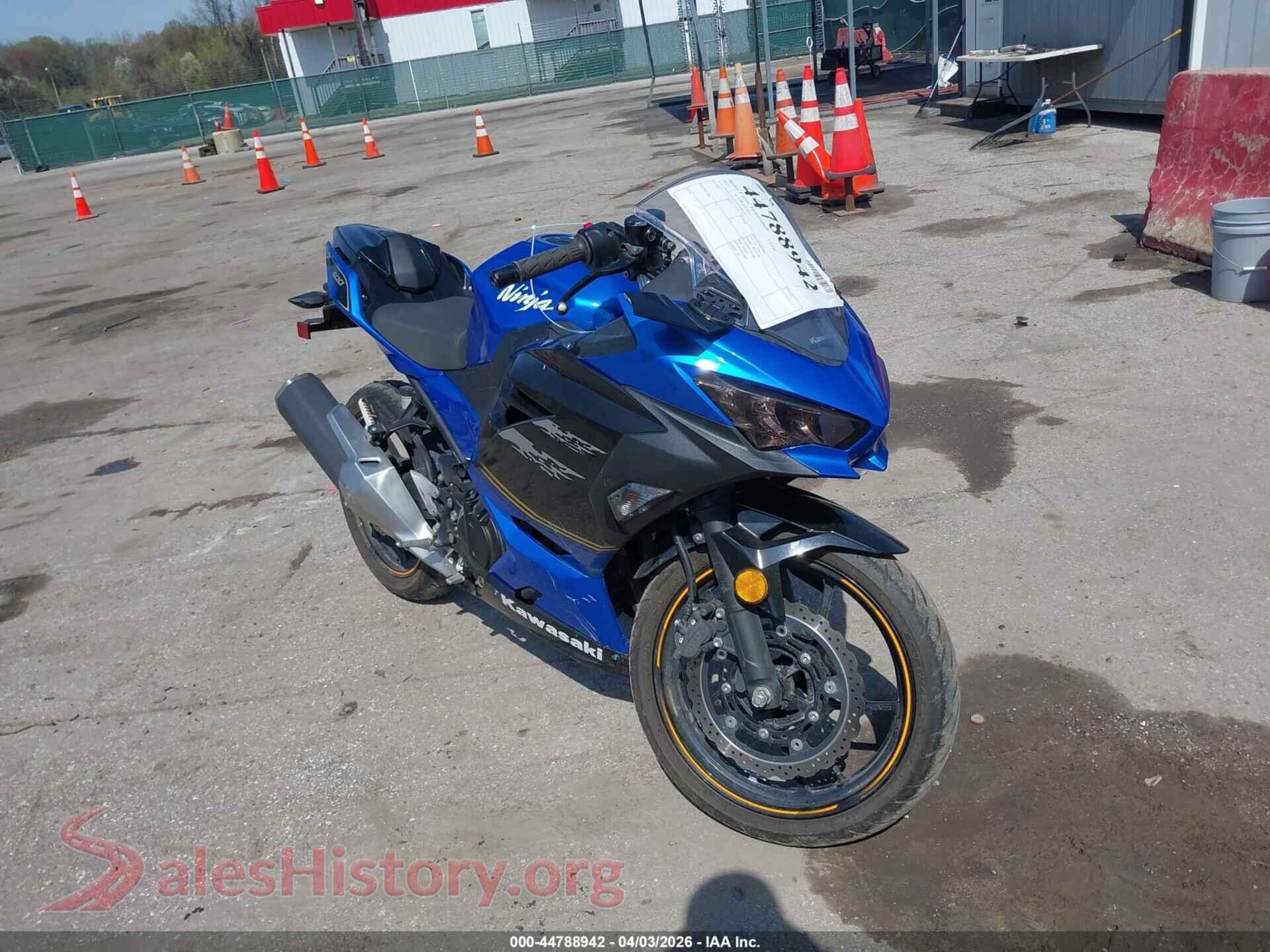 2023 KAWASAKI EX400 — VIN JKAEXKH11PDAN7527