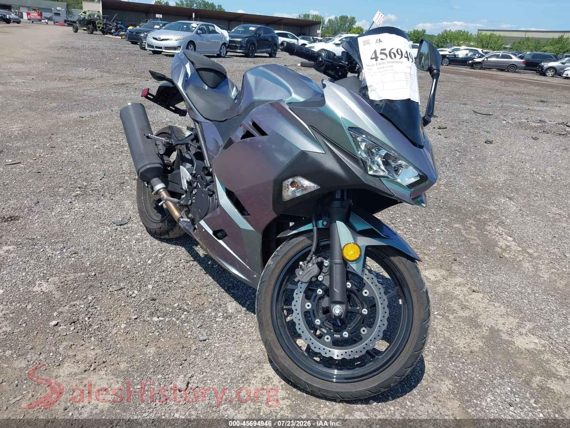 2020 KAWASAKI EX400 — VIN JKAEXKH15LDA57136