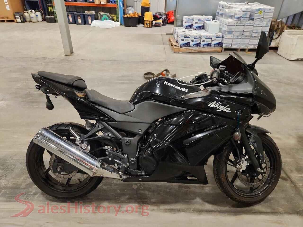 2009 KAWASAKI NINJA 250R — VIN JKAEXMJ129DA18678