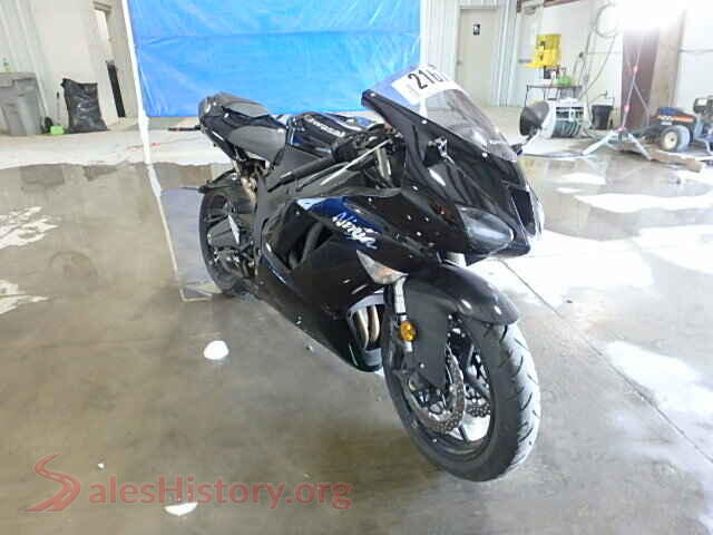 2007 KAWASAKI NINJA 600 — VIN JKAZX4P197A000781