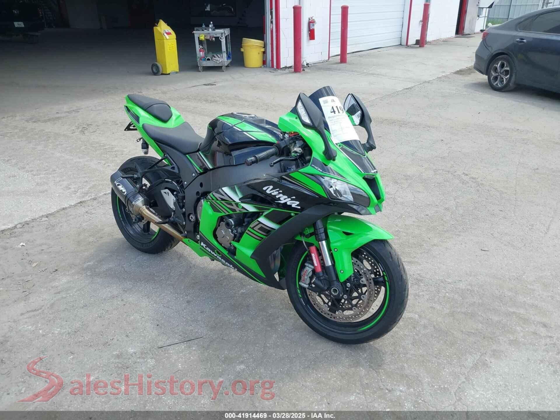 2017 KAWASAKI ZX1000 — VIN JKAZXCS15HA011618