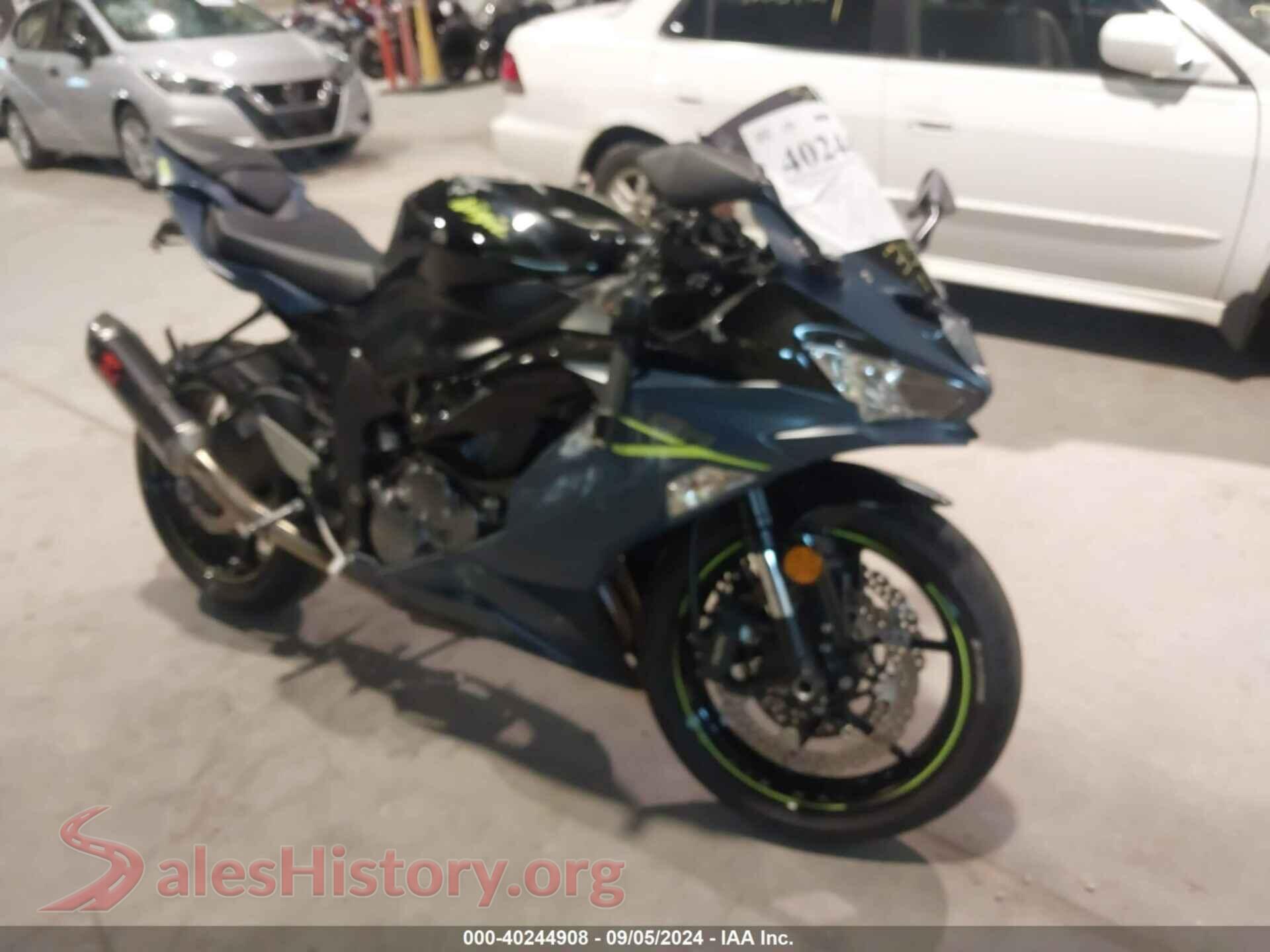 2023 KAWASAKI ZX636 — VIN JKBZXJH12PA017849