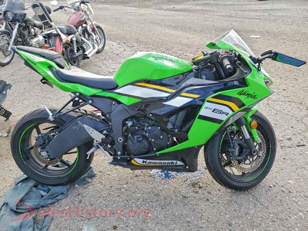 2025 KAWASAKI ZX636 K — VIN JKBZXJJ11SA018963