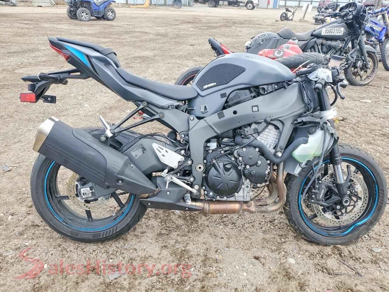 2025 KAWASAKI ZX636 K — VIN JKBZXJJ11SA025041