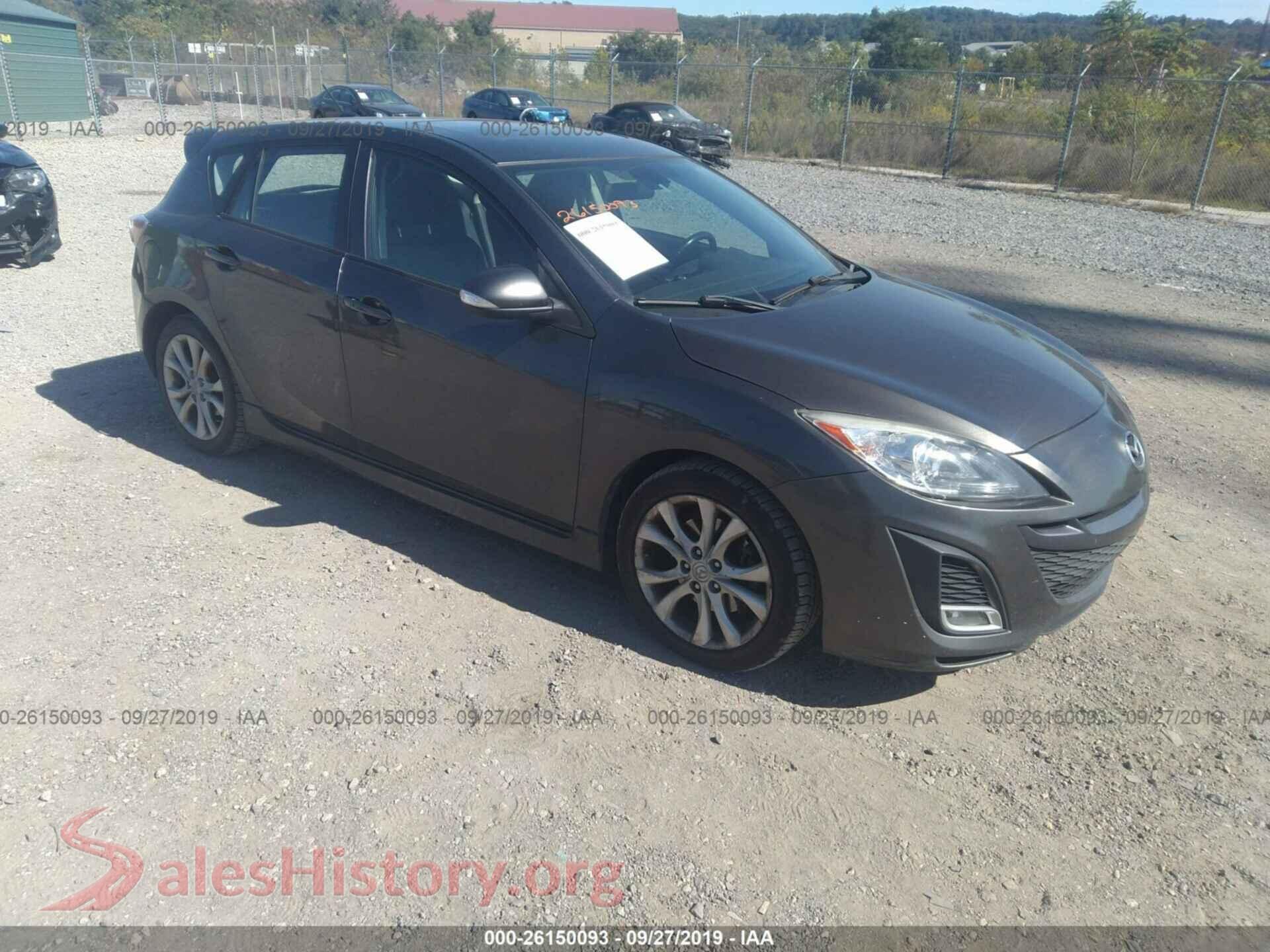 2010 MAZDA 3 — VIN JM1BL1H62A1131831