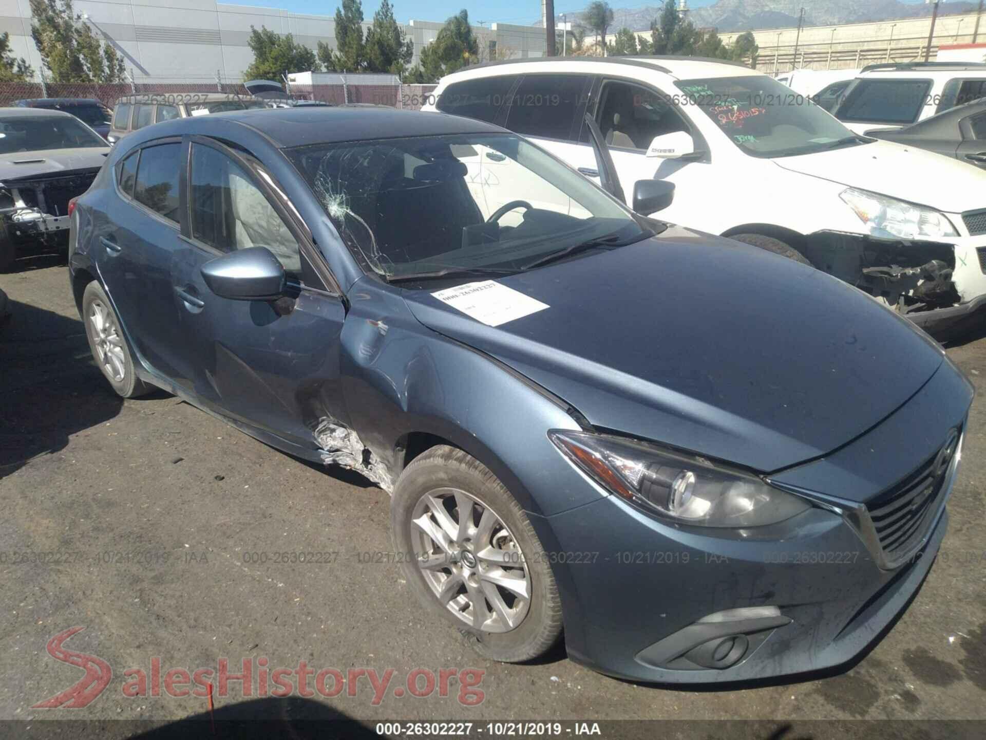 2016 MAZDA 3 — VIN JM1BM1L73G1343093
