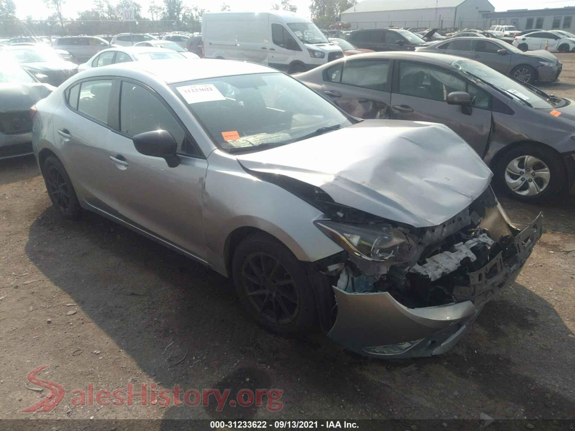 2015 MAZDA MAZDA3 — VIN JM1BM1T71F1226949