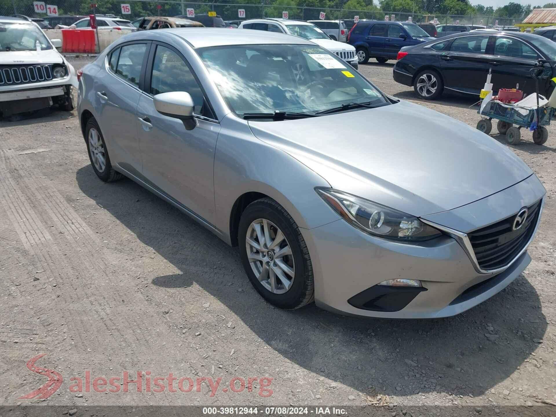 2016 MAZDA MAZDA3 — VIN JM1BM1U73G1284013