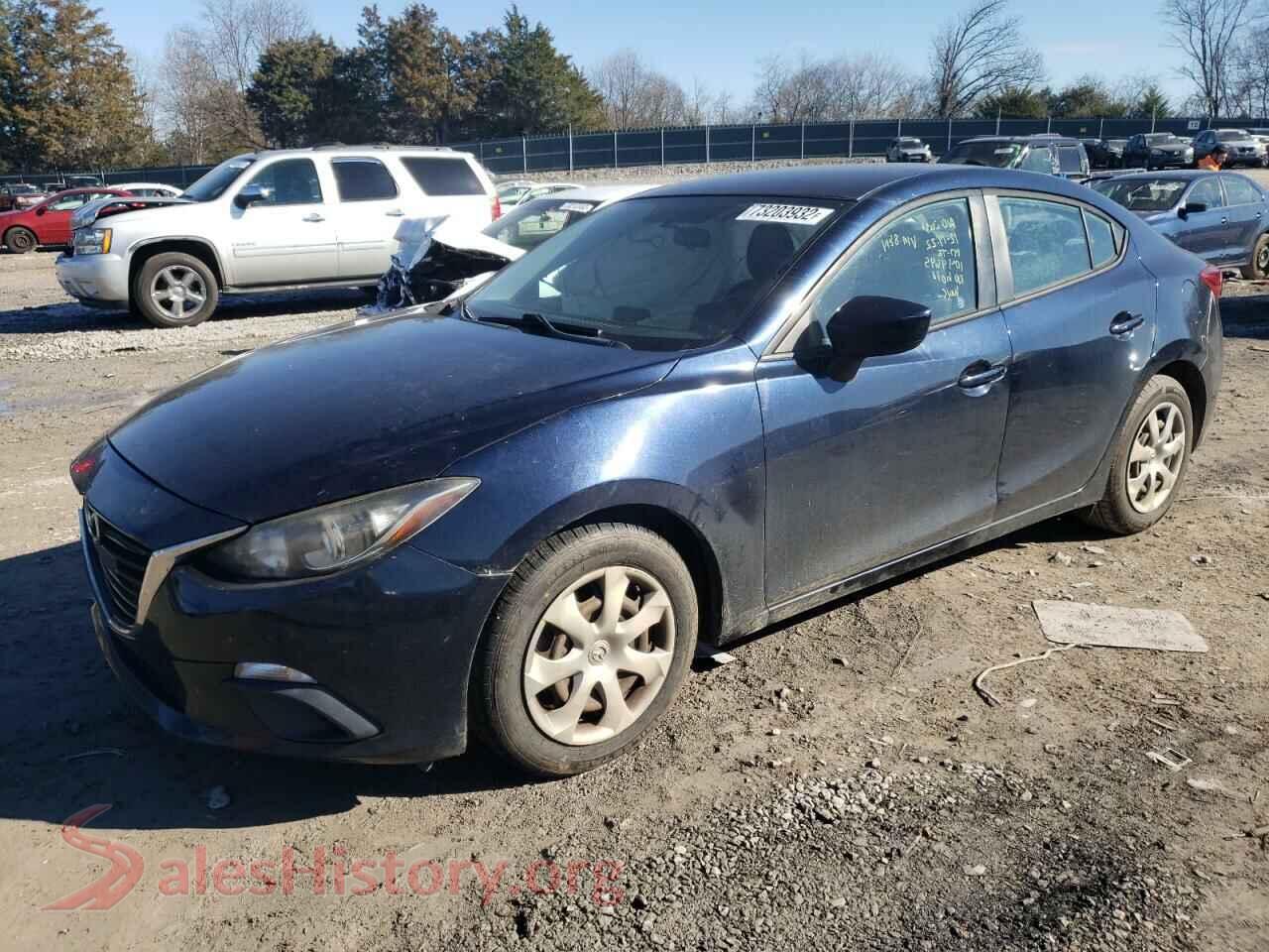 2014 MAZDA 3 — VIN JM1BM1U7XE1188814