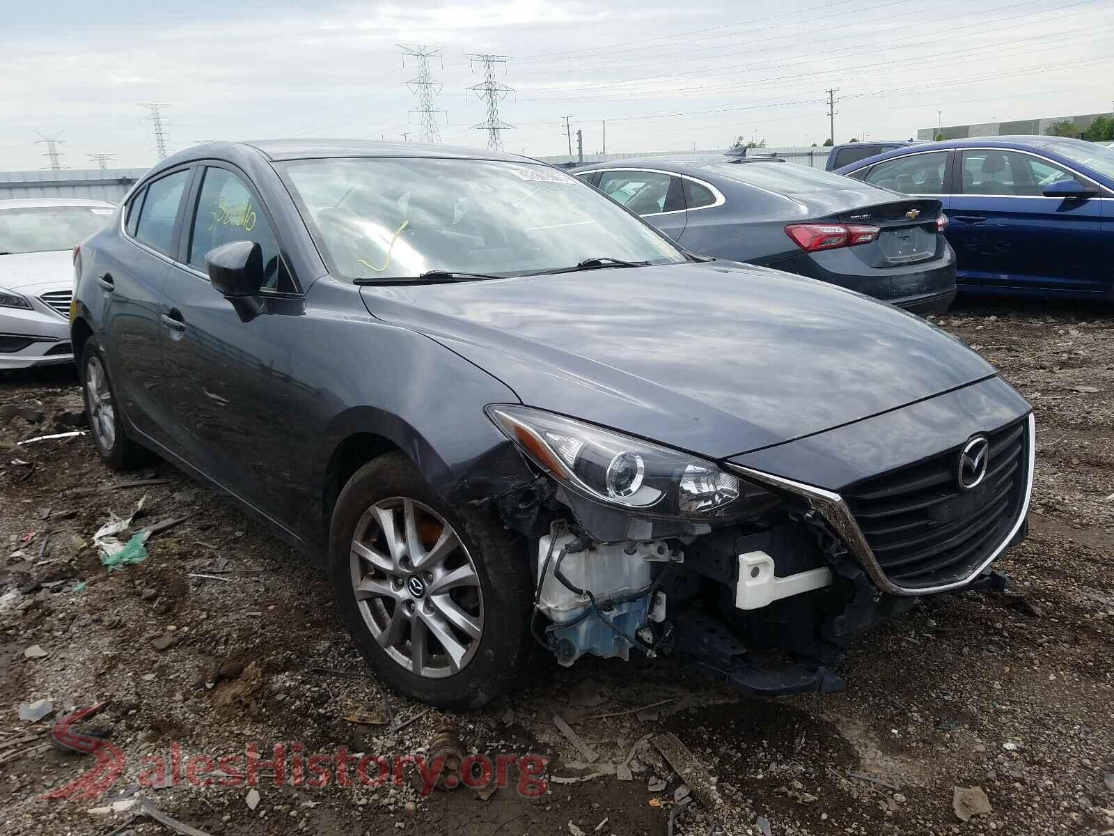 2016 MAZDA 3 — VIN JM1BM1U7XG1325804