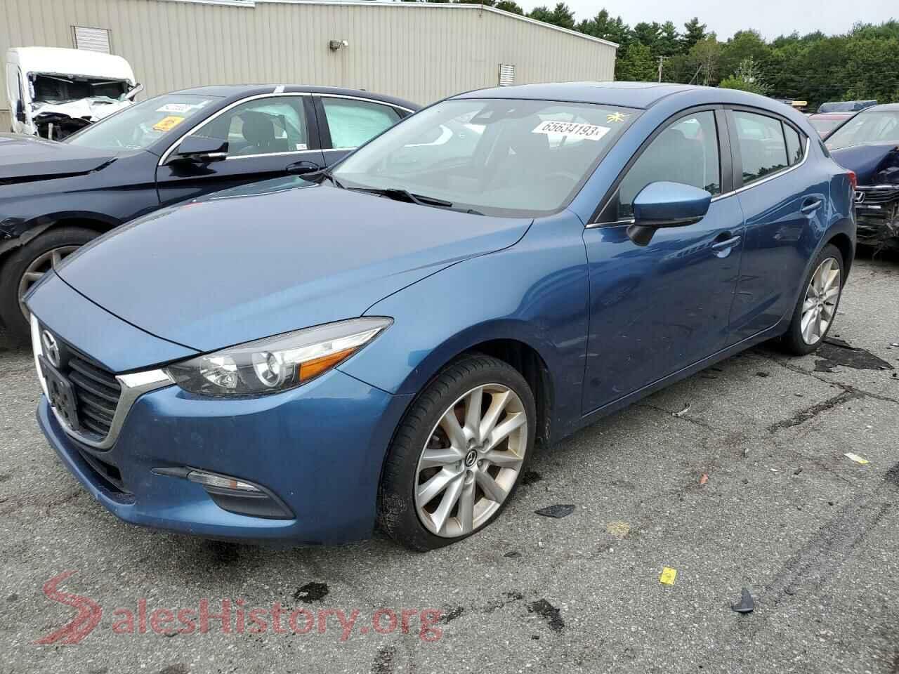 2017 MAZDA 3 — VIN JM1BN1L30H1134812