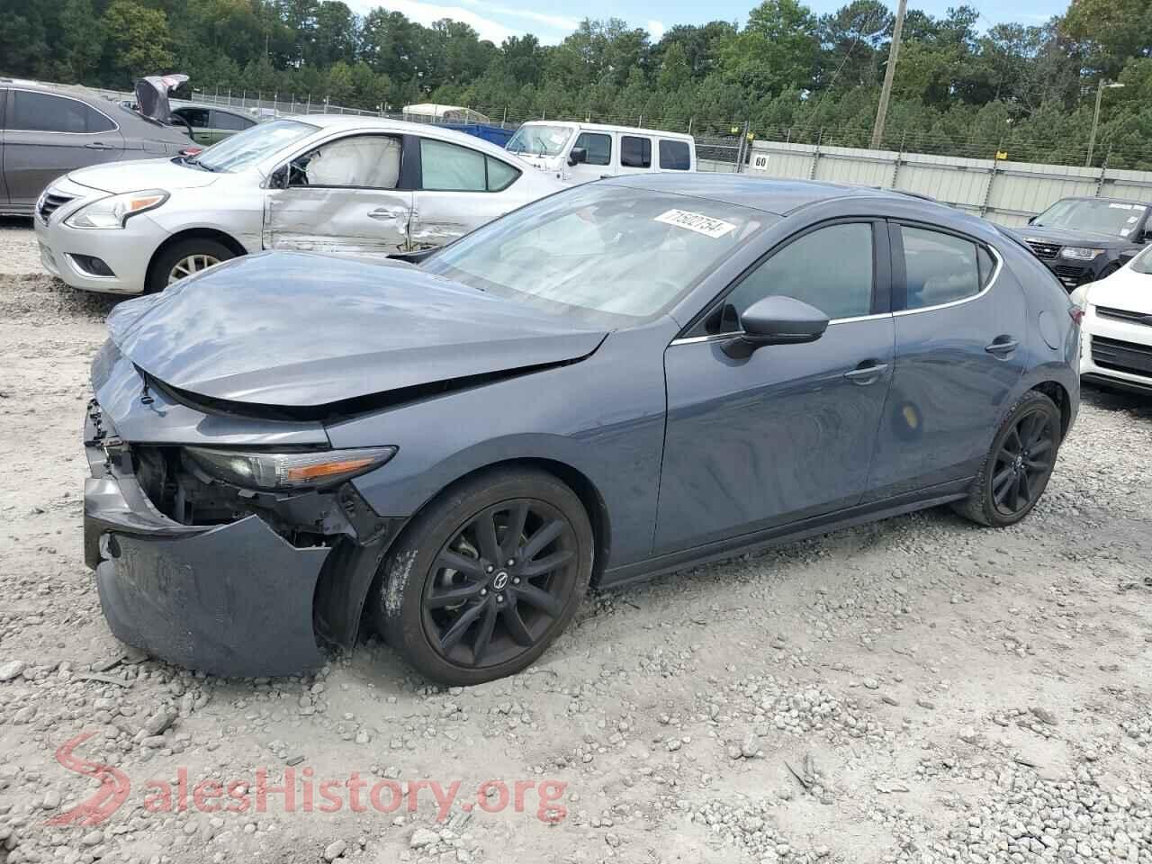 2019 MAZDA 3 — VIN JM1BPANM4K1143939