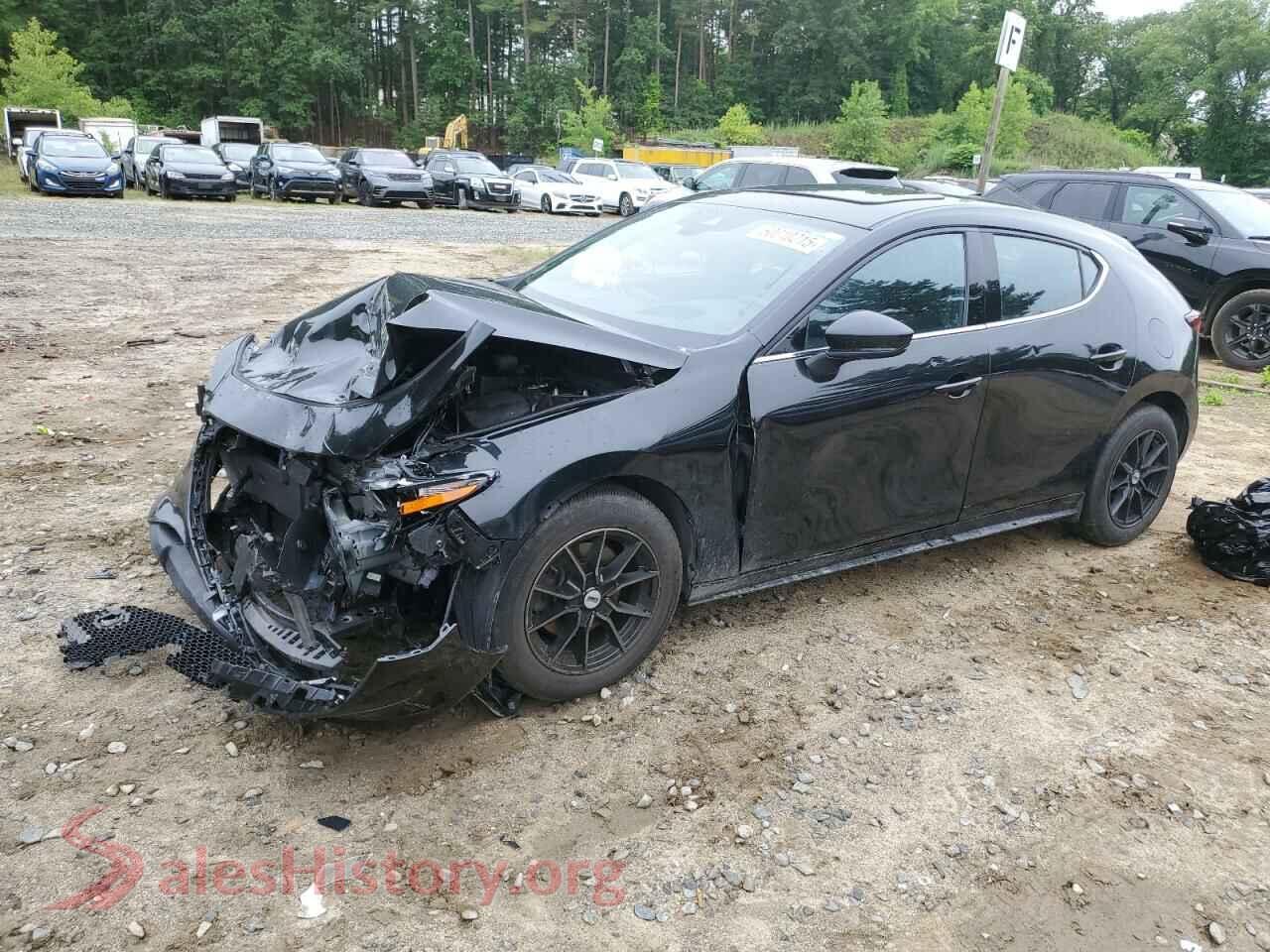 2021 MAZDA 3 — VIN JM1BPBJY6M1311257