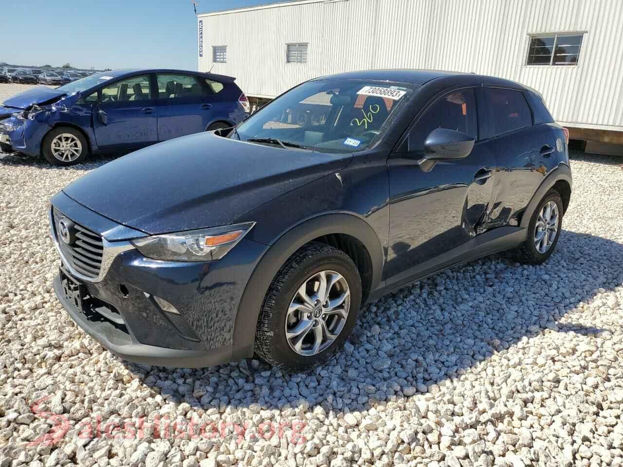 2016 MAZDA CX-3 — VIN JM1DKDB72G0134743