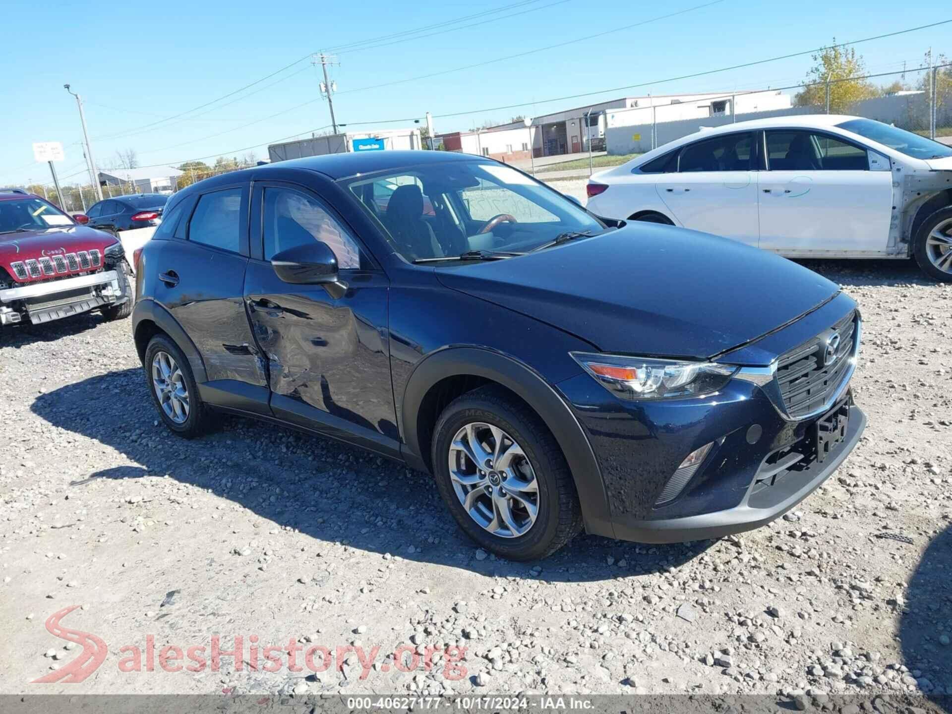 2019 MAZDA CX-3 — VIN JM1DKDB72K0442679