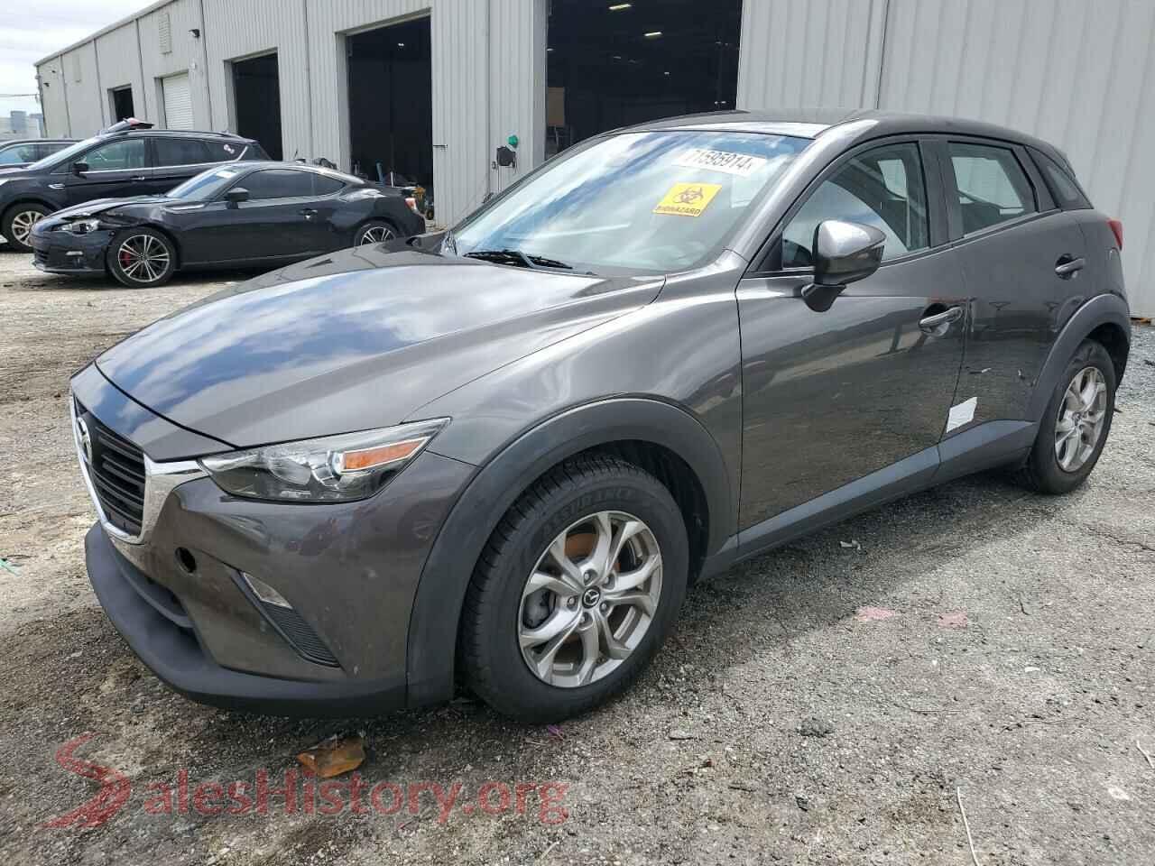 2019 MAZDA CX-3 — VIN JM1DKDB78K1400401