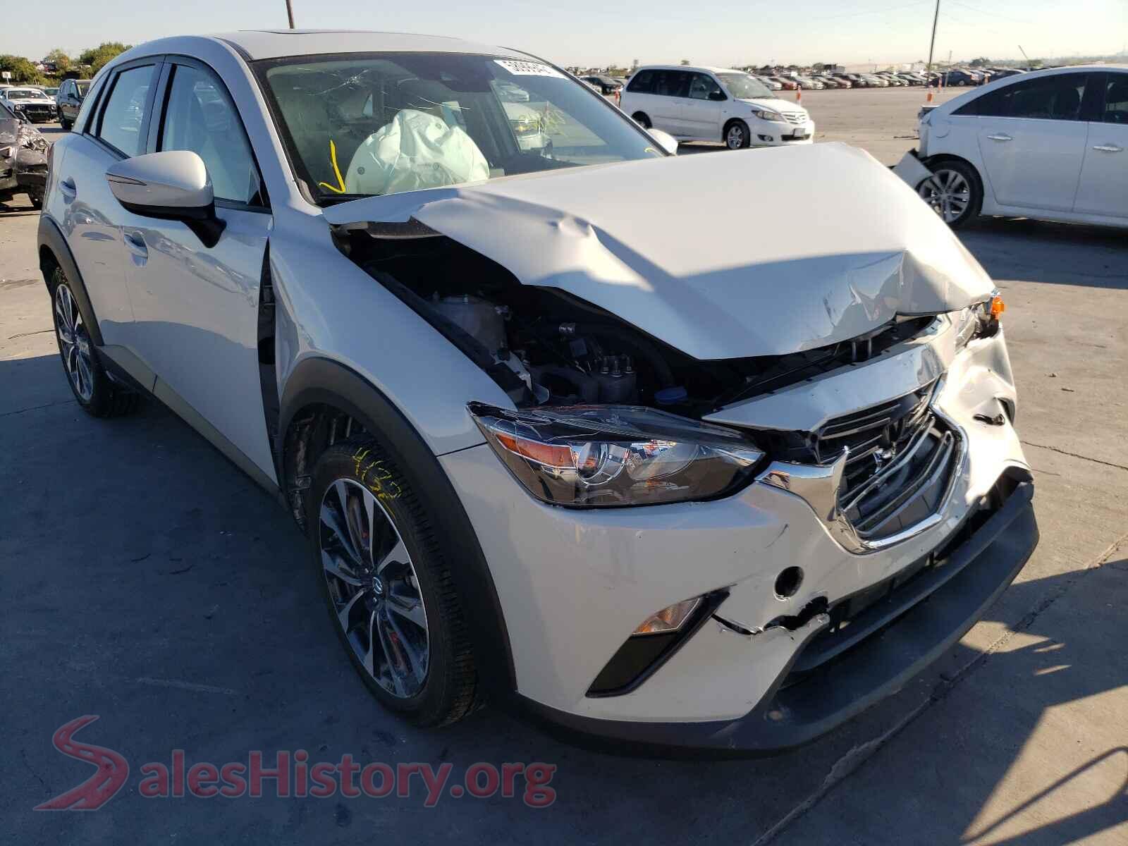 2019 MAZDA CX-3 — VIN JM1DKDC7XK1455155