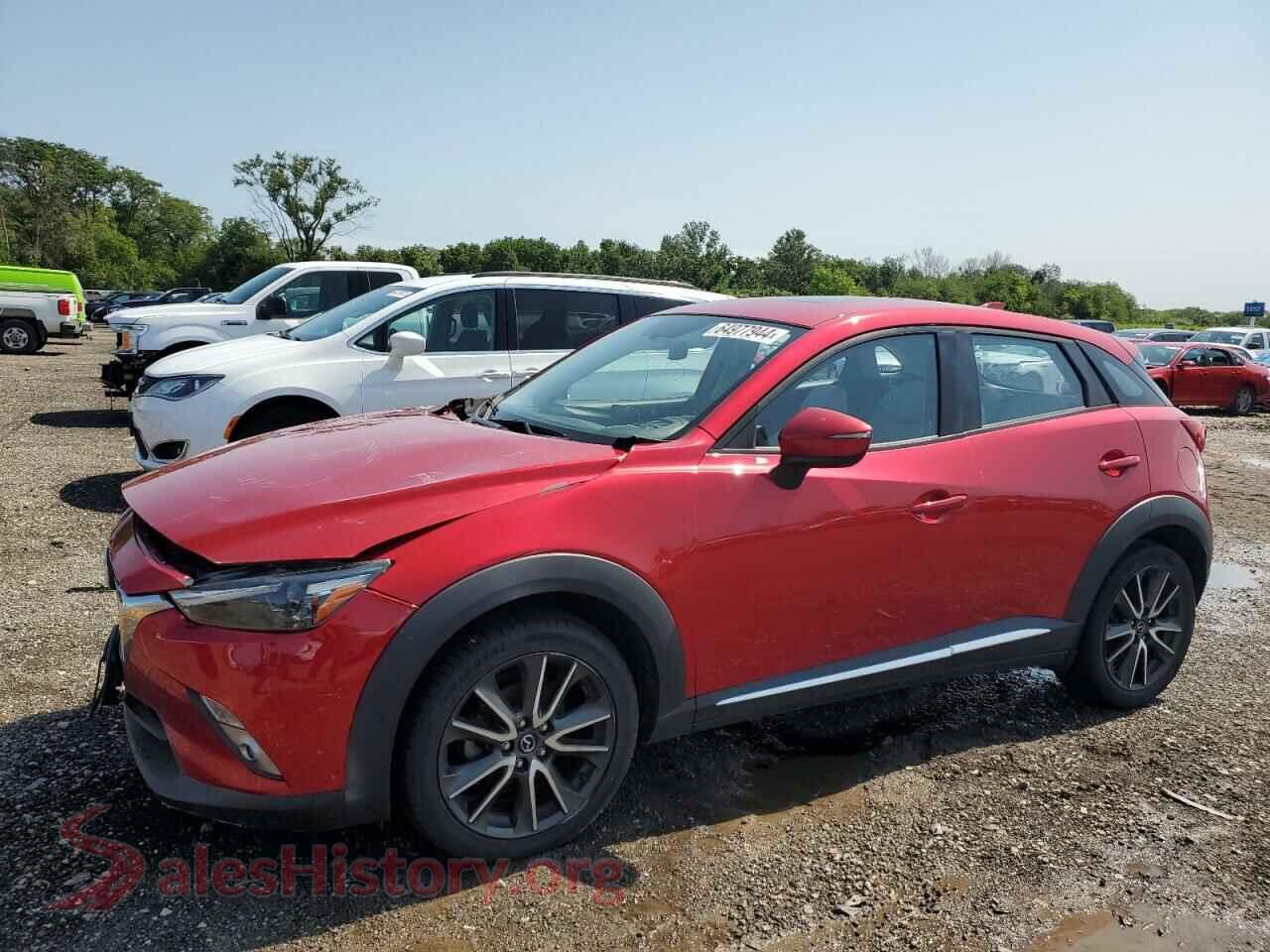 2017 MAZDA CX-3 — VIN JM1DKDD7XH0165933