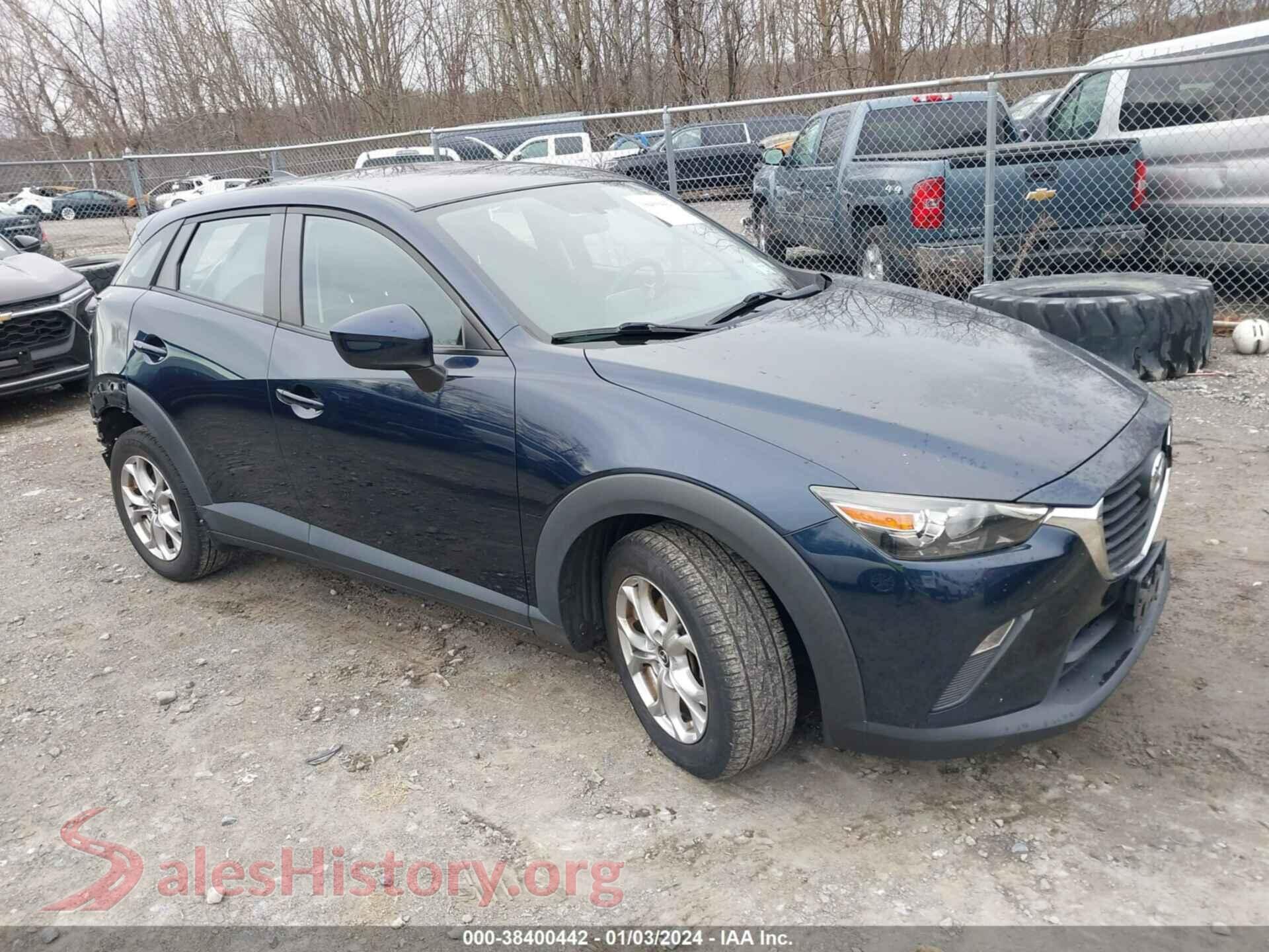 2017 MAZDA CX-3 — VIN JM1DKFB72H0146338