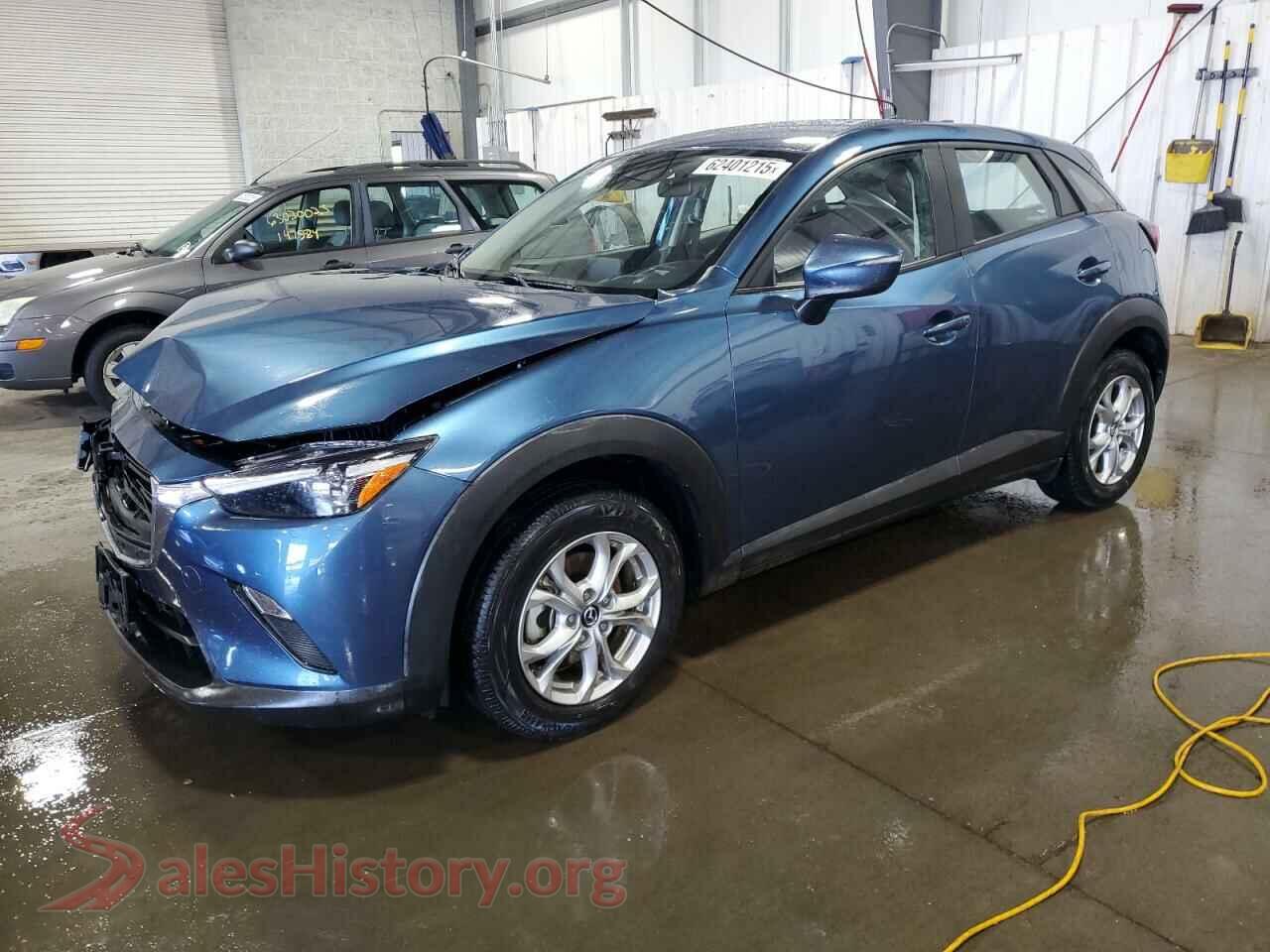 2021 MAZDA CX-3 — VIN JM1DKFB75M1503760