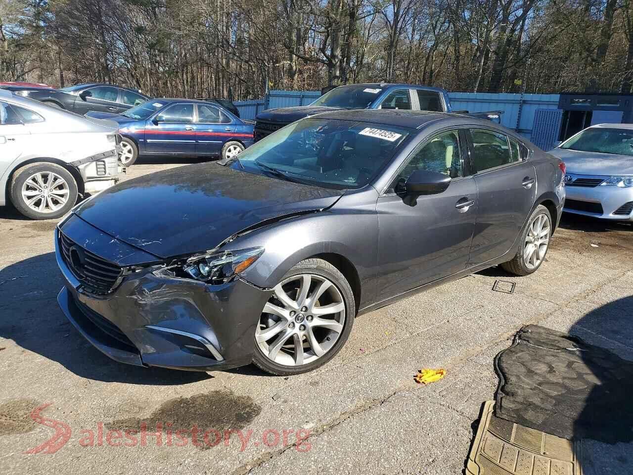 2016 MAZDA 6 — VIN JM1GJ1T54G1475258