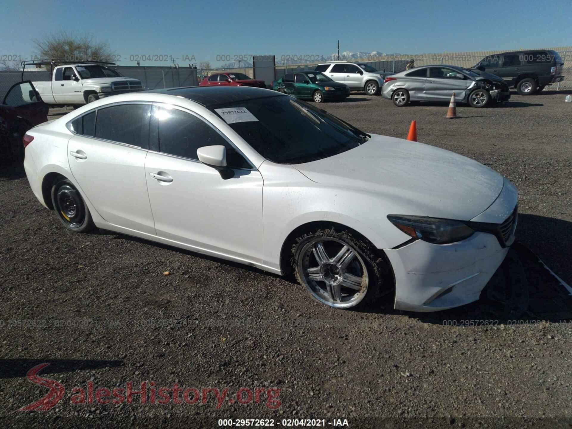 2016 MAZDA MAZDA6 — VIN JM1GJ1T56G1401453